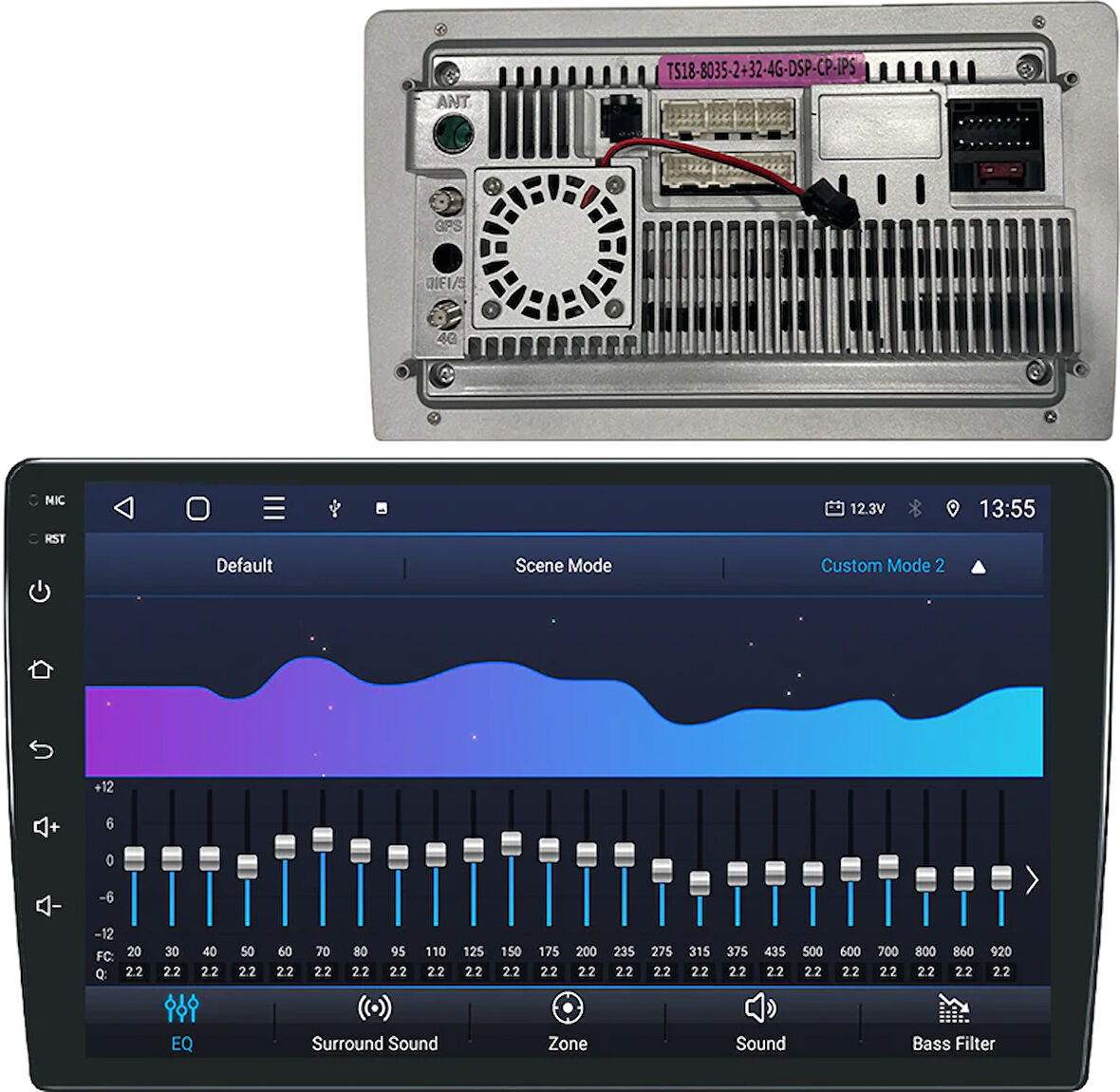 Hyundai İ20 A/C Trip Tuşlu (2008-2014) Uyumlu Android Multimedya Sistemi – 4 Çekirdek İşlemci, 4GB RAM, 64GB Hafıza, CarPlay & Android Auto, Geri Görüş Kamerası