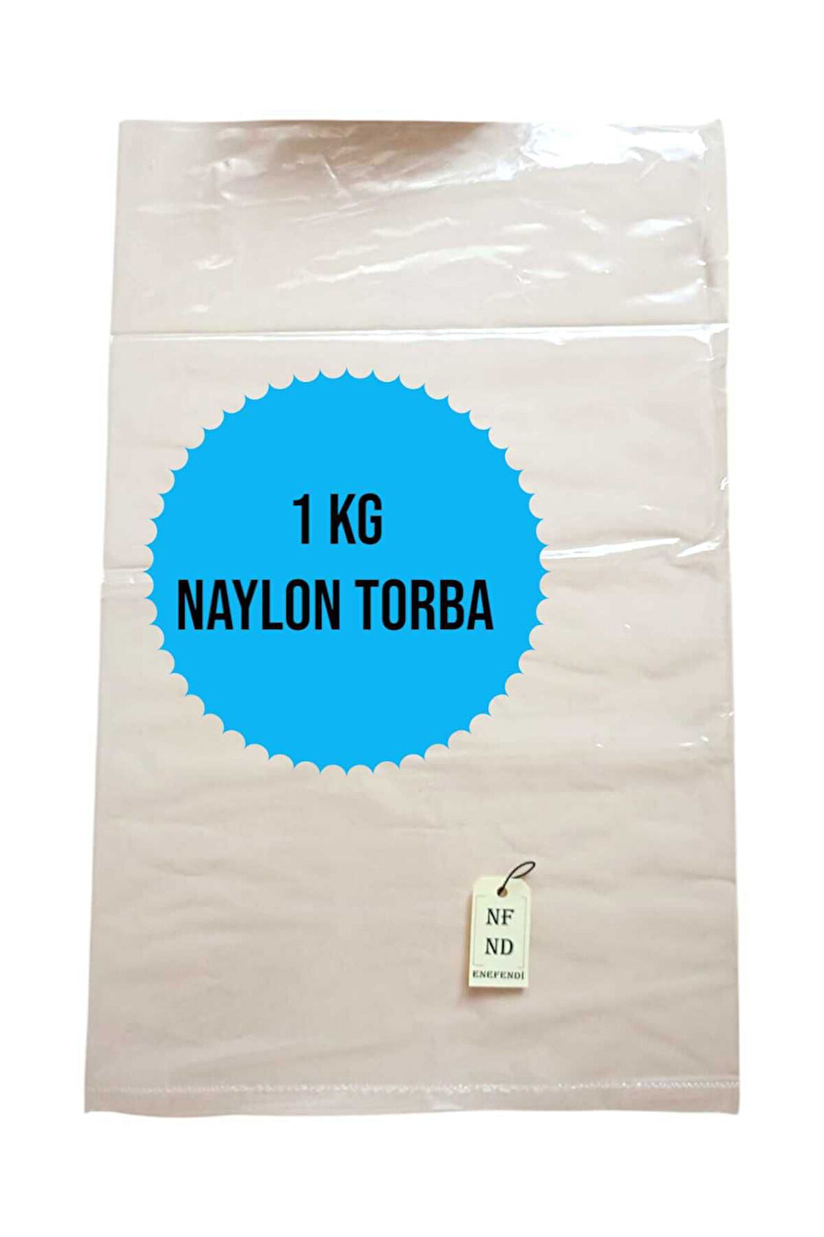 1'LİK NAYLON TORBA POŞET ALIŞVERİŞ SAĞLAM ERZAK ŞEFFAF BAKKALİYE TORBASI 1 KG 18x29cm