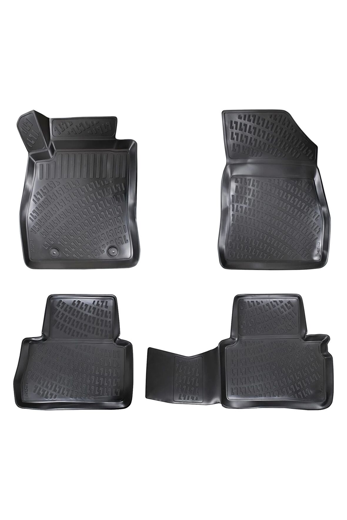 Mini Cooper R56 2006-2013 3D Siyah Kokusuz Havuzulu Paspas Takımı