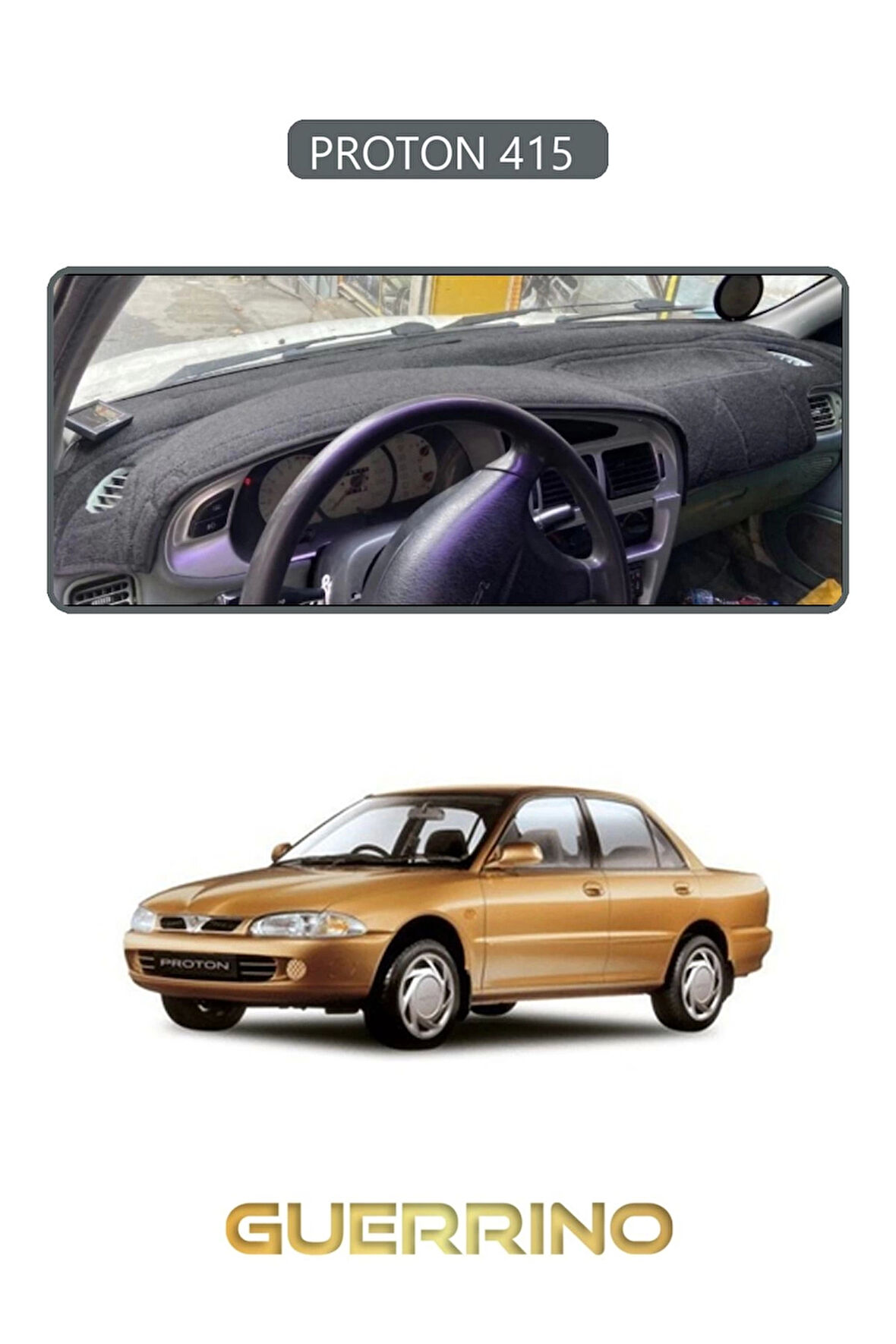 PROTON 415 TORPİDO KORUMA HALISI GRİ KENAR