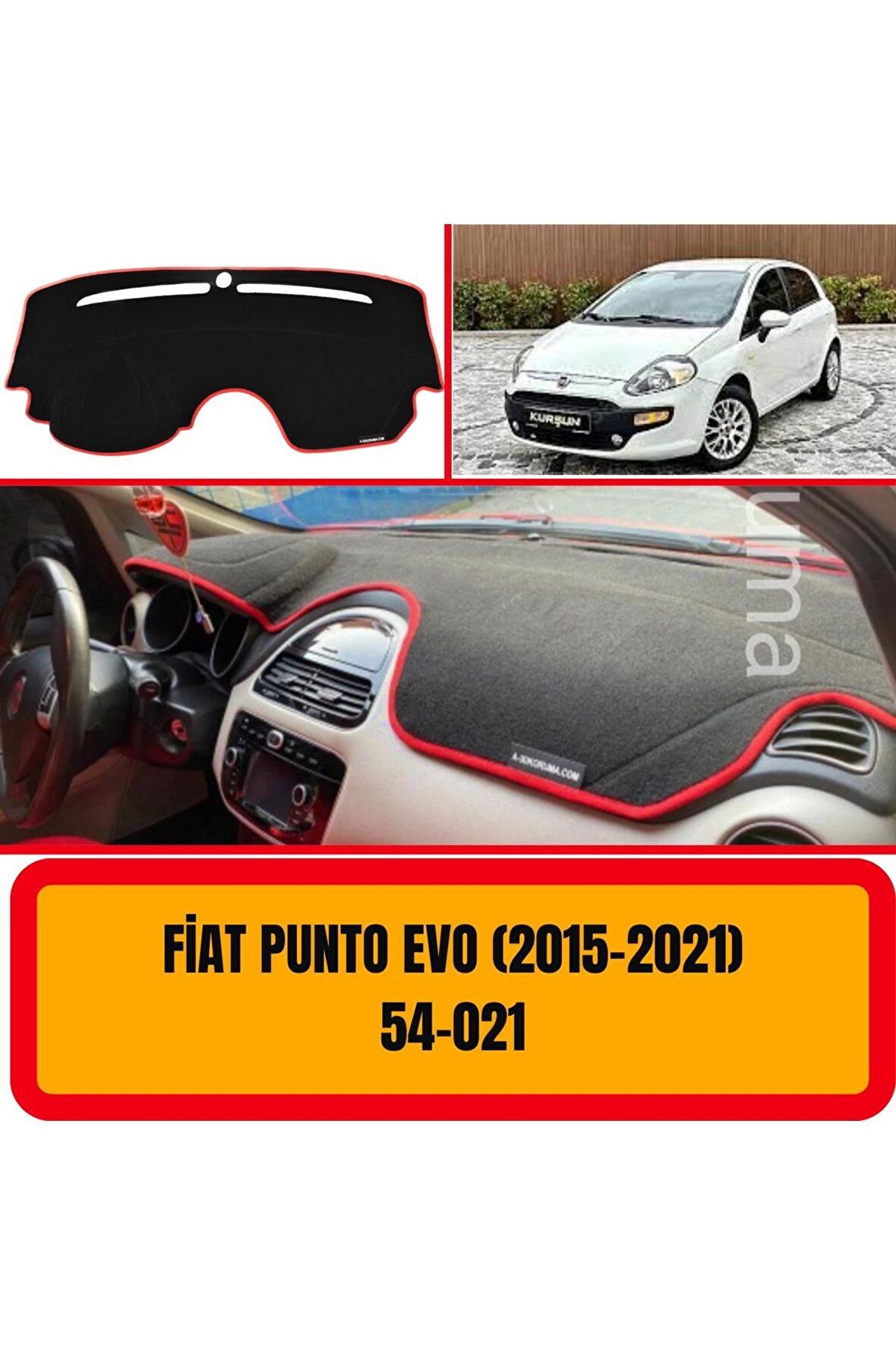 FİAT PUNTO EVO 2015-2021 ÖN GÖĞÜS / PANEL / TORPİDO KORUMASI - KILIFI - HALISI