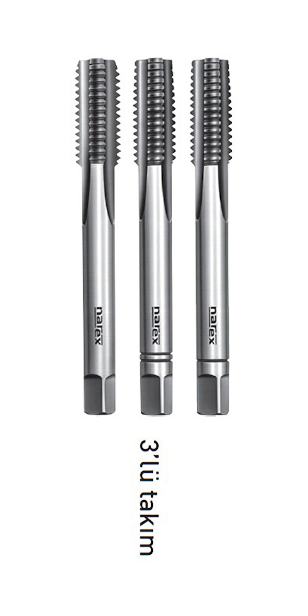 W1''-8 CZTOOL EL KILAVUZ TAKIMI HSS