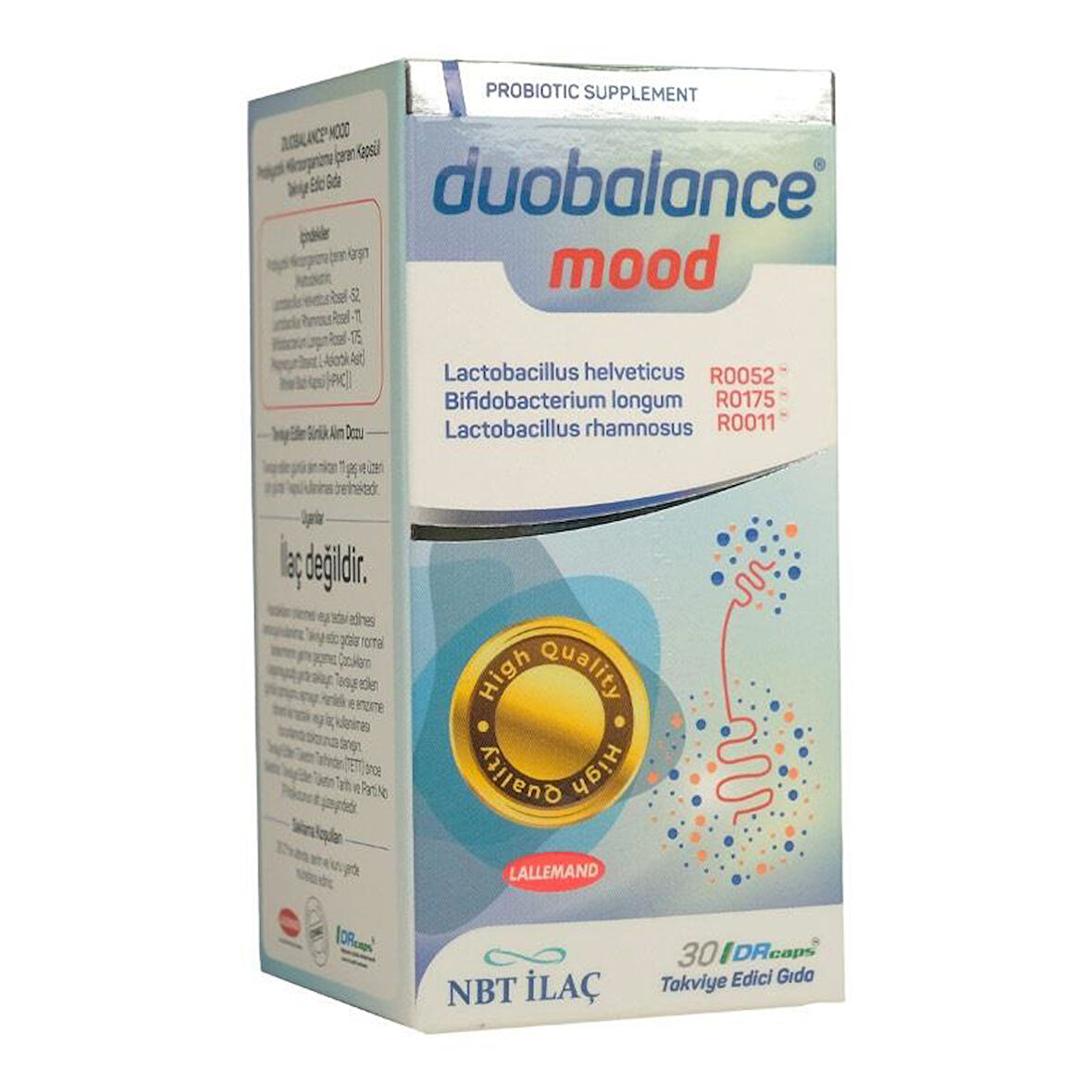 NBT Life DuoBalance Mood Probiyotik 30 Kapsül