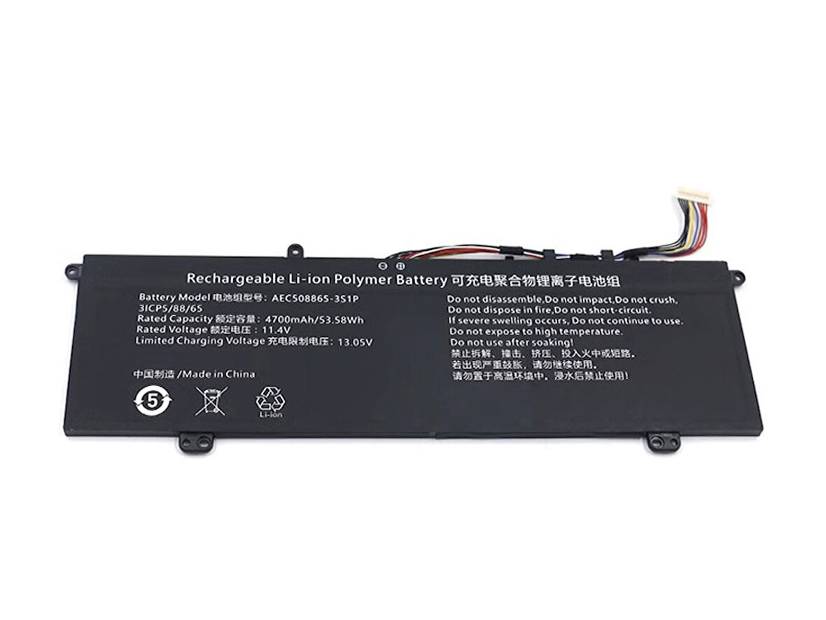 Hasee AEC508865-3S1P AEC508865 4700mAh Notebook Batarya Pil – Yüksek Performanslı, Uyumlu Güç Kaynağı