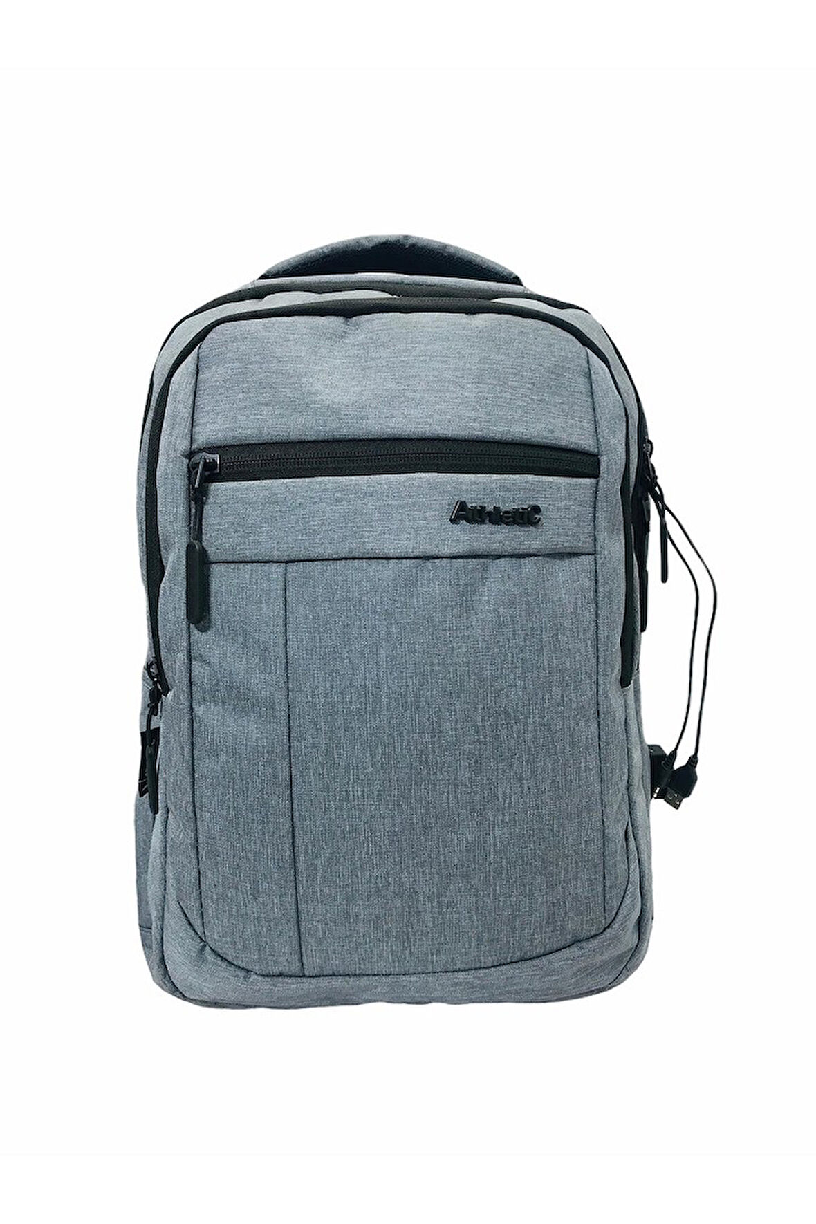 Necati Çanta 15.6" Usb Ve Kulaklık Girişli Laptop Notebook Sırt Çantası Usb Kablosu Hediyeli