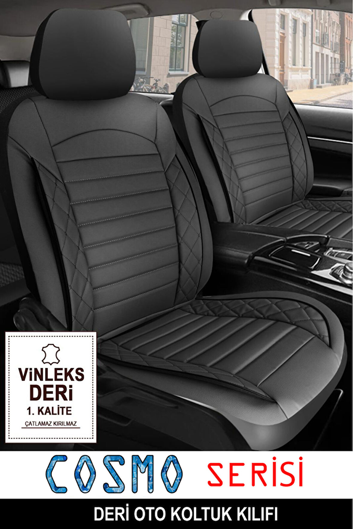 VW PASSAT 2015-2019Uyumlu Oto Koltuk Kılıfı Cosmo Serisi 