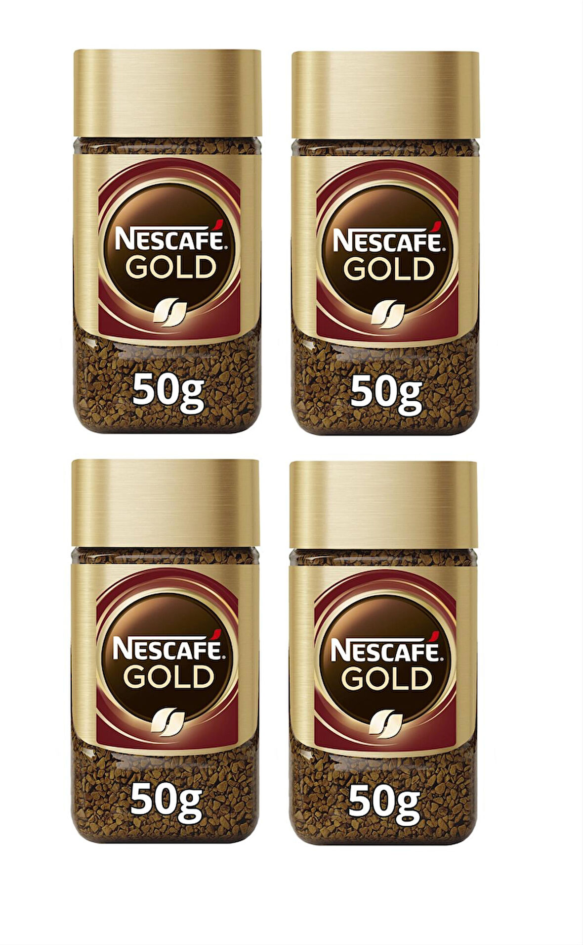 Nescafe Gold Kahve Cam 50 Gr X 4 Adet