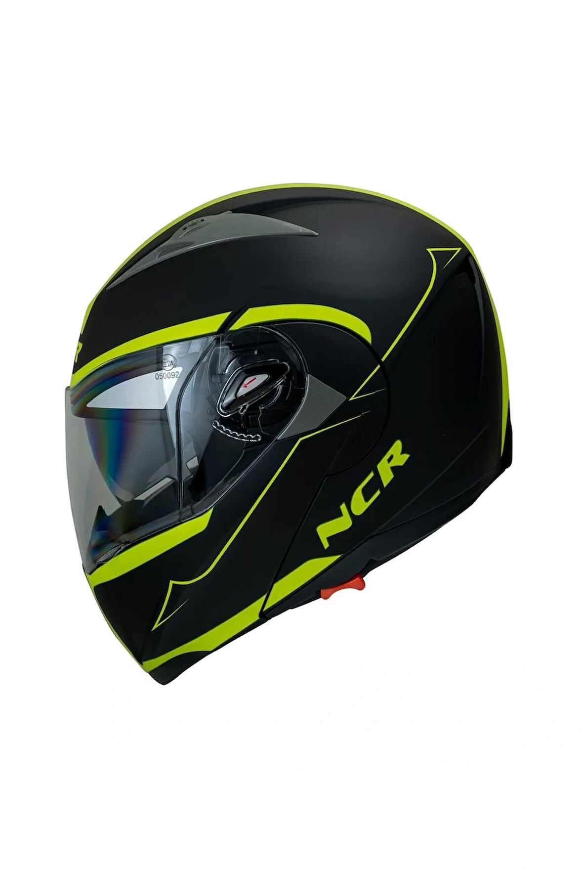 NCR Kask Çene Açılır Vizörlü Sarı (ECE Sertifikalı)