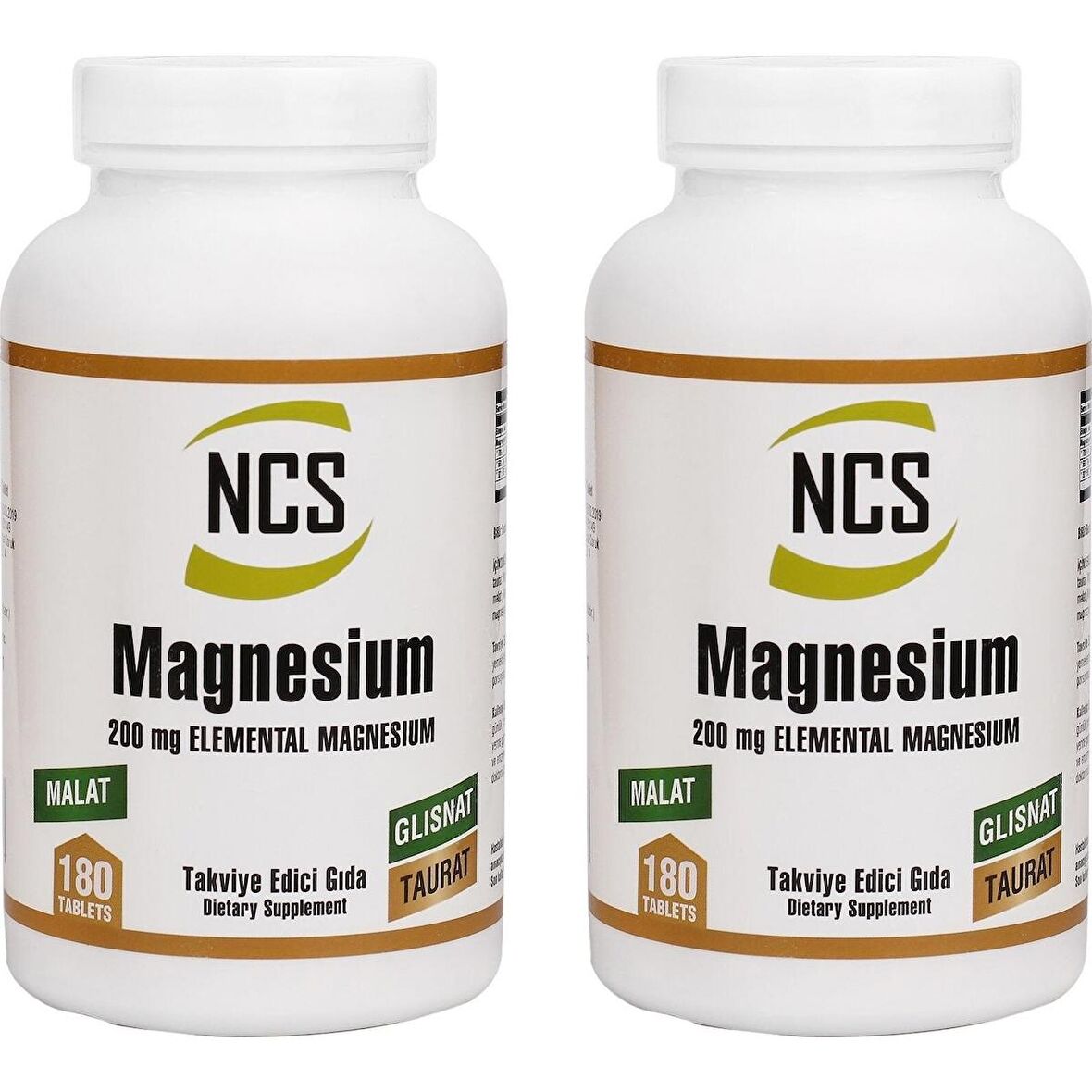 Ncs Magnesium Malat Glisinat Taurat 2 Kutu 360 Tablet