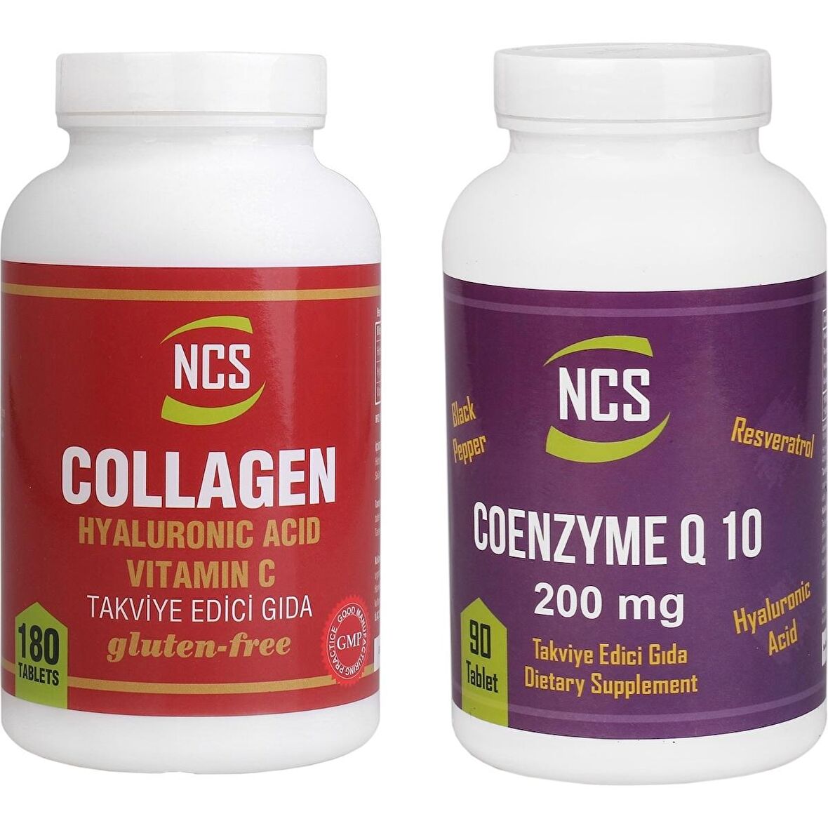 NCS COLLAGEN 1000 MG NCS COENZYME Q-10 200 MG 2 ÜRÜN BİRDEN