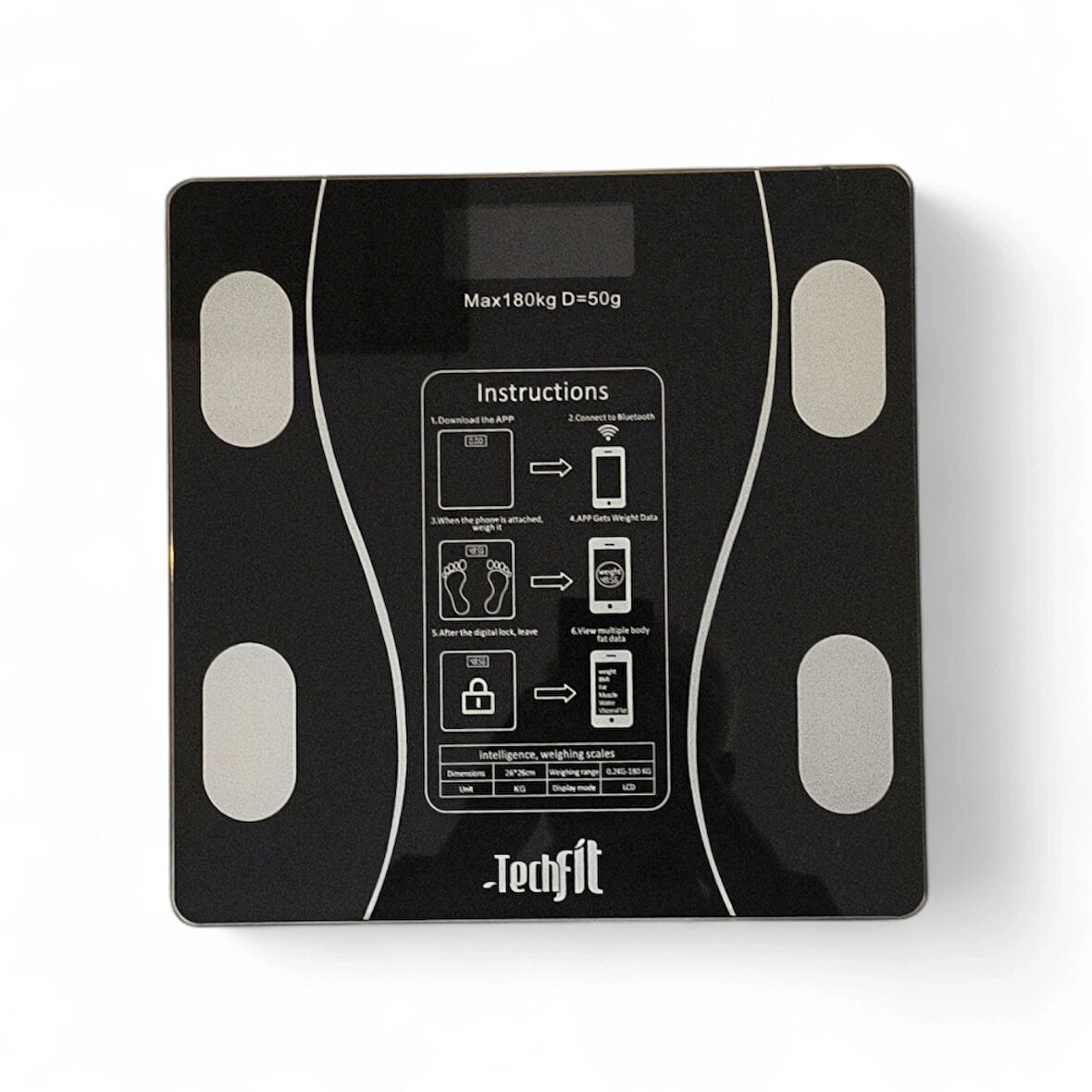 Baskül Kişisel Kilo Ölçüm Terazisi