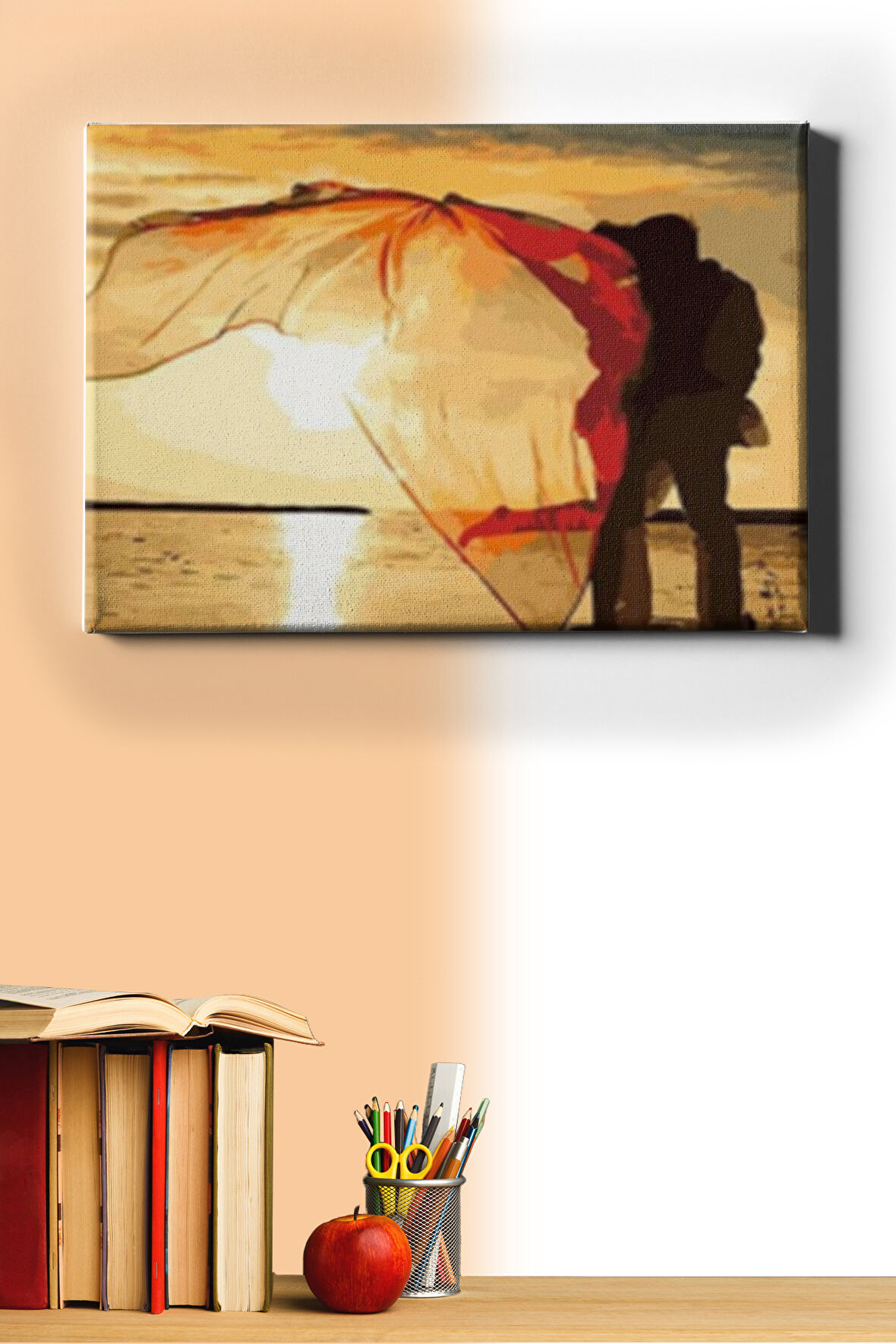 Sayılarla Boyama Seti Kasnaklı Romantik Düşler 60 X 75 Cm