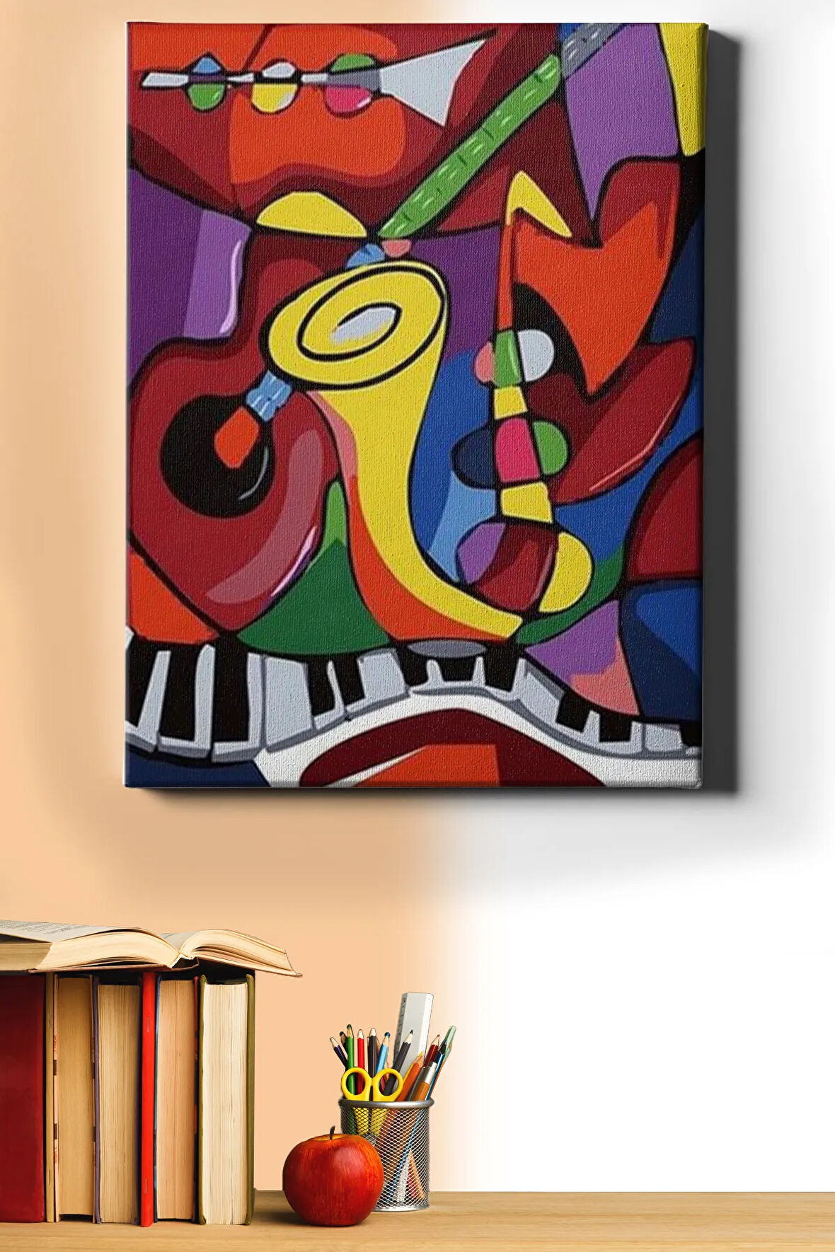 Sayılarla Boyama Seti Kasnaklı Picasso 40 X 50 Cm