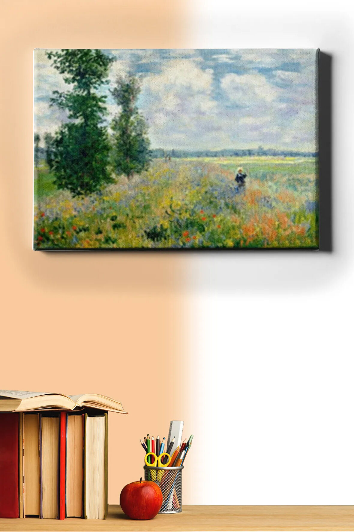 Sayılarla Boyama Seti Kasnaklı Monet Bahçe 60 X 75 Cm