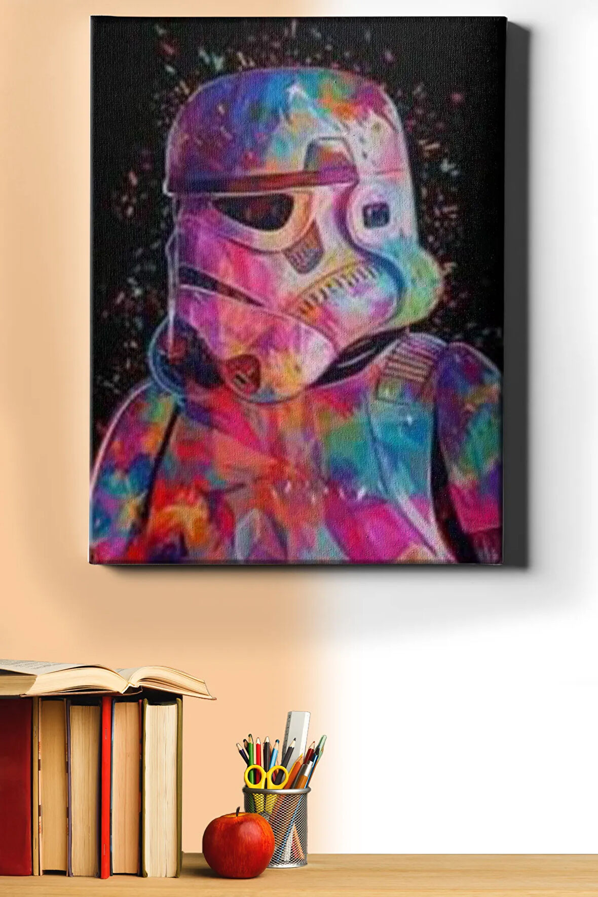 Sayılarla Boyama Seti Kasnaklı Klon Asker 60 X 75 Cm
