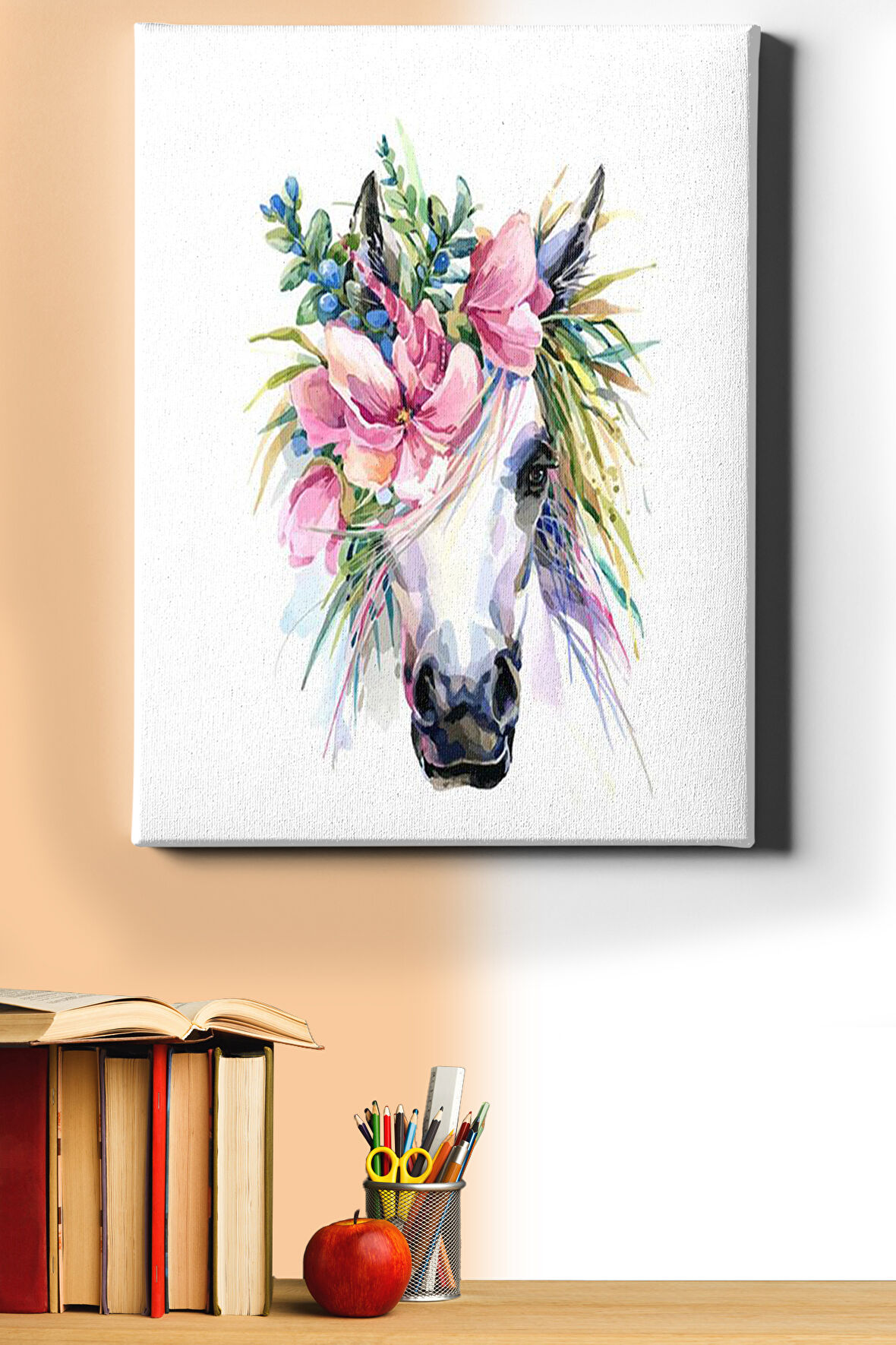 Sayılarla Boyama Seti Kasnaklı Unicon 40 X 50 Cm