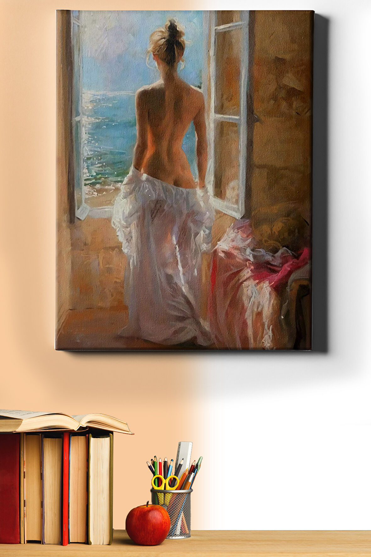 Sayılarla Boyama Seti Kasnaklı Cazibe 40 X 50 Cm