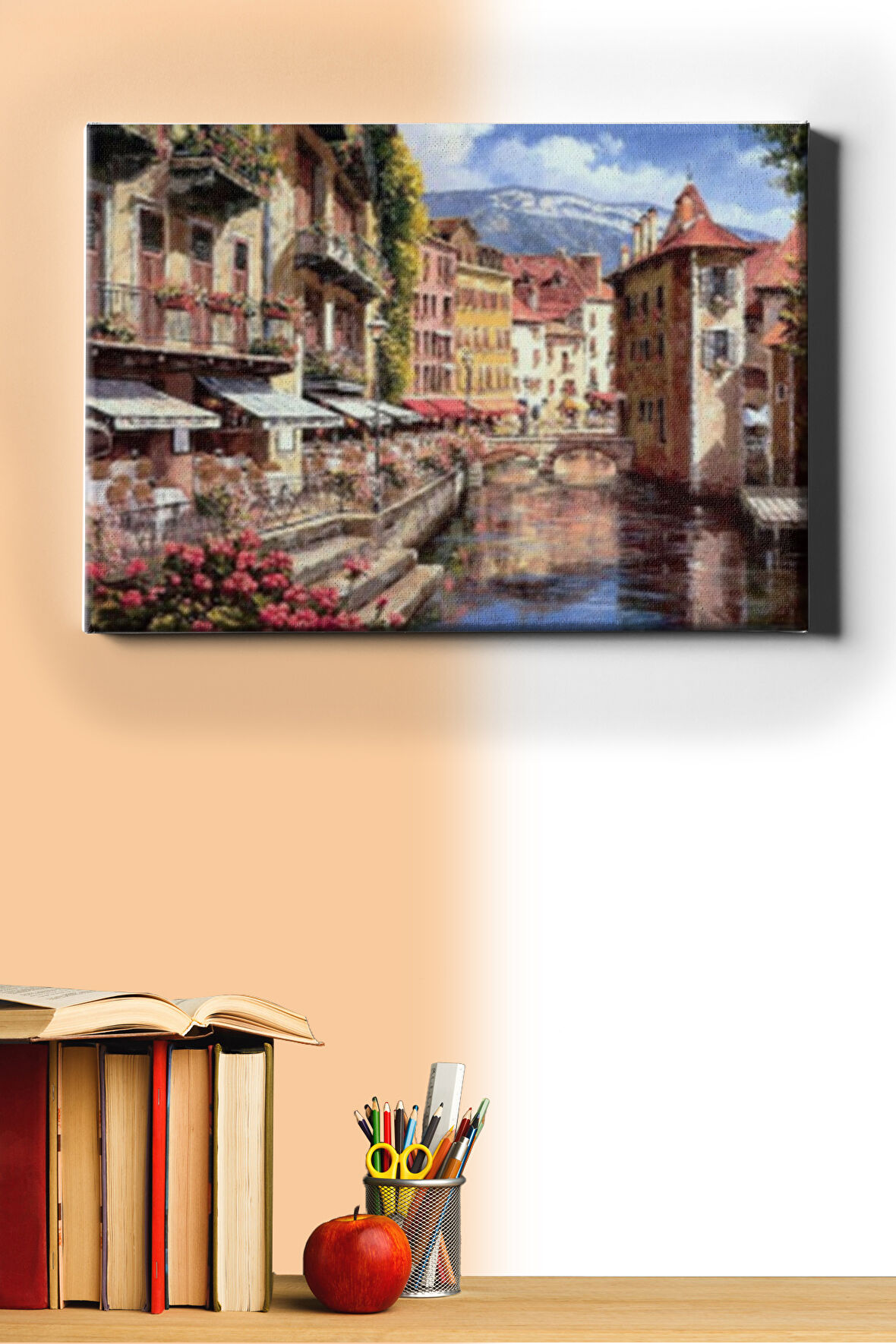 Sayılarla Boyama Seti Kasnaklı Venedik Sokakları 40 X 50 Cm