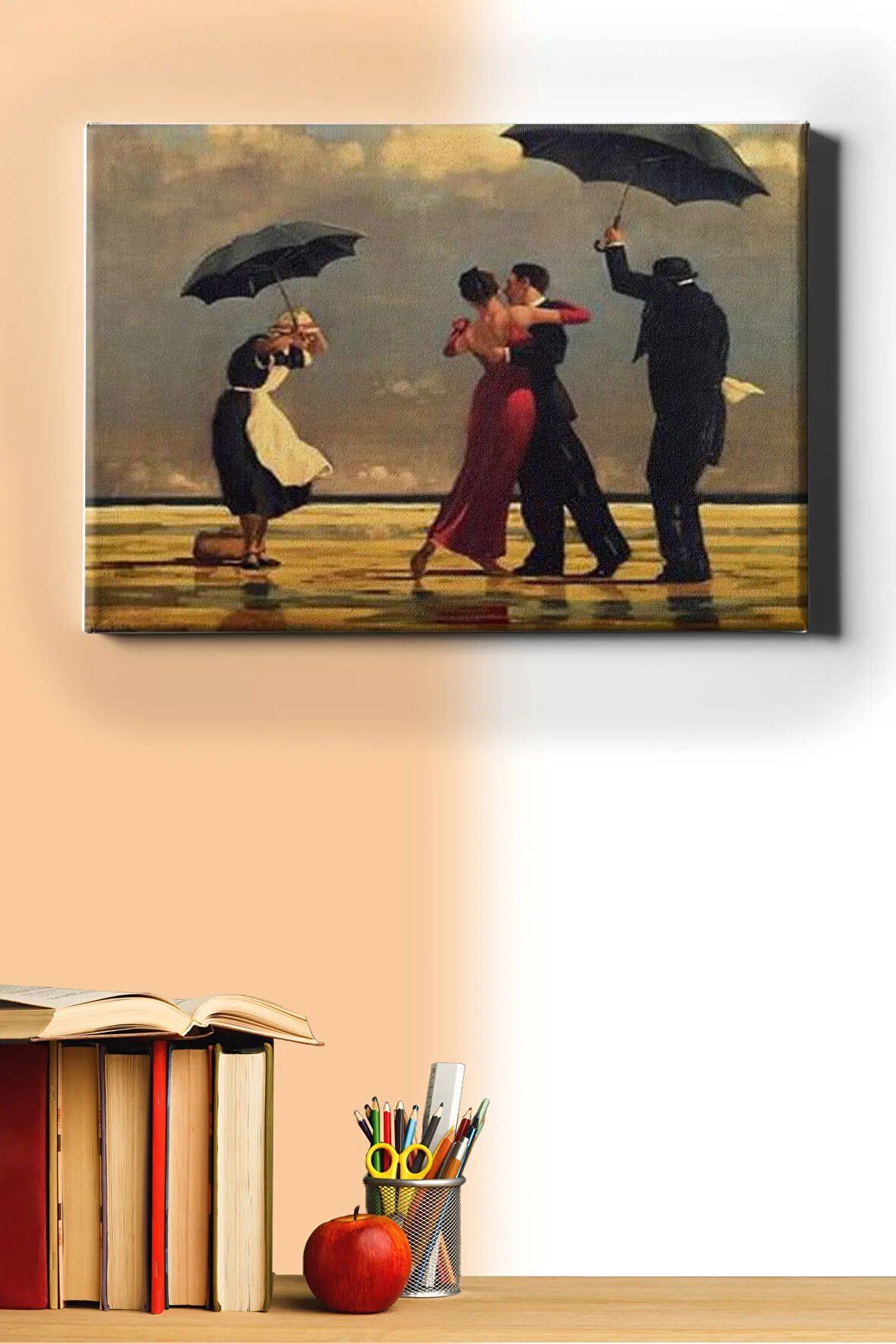 Sayılarla Boyama Seti Kasnaklı Kumsalda Dans 50 X 65 Cm