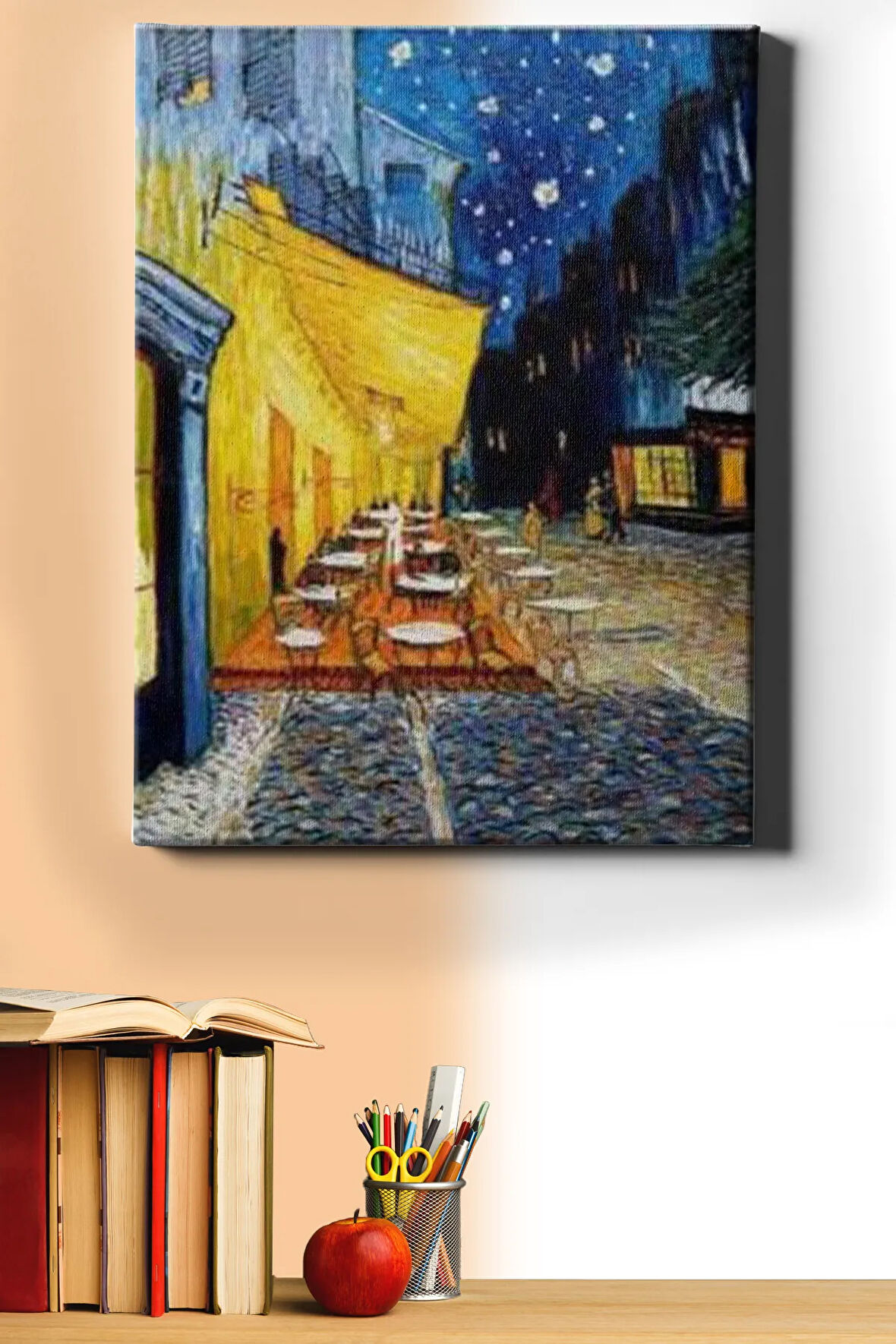 Sayılarla Boyama Seti Kasnaklı Van Gogh Teras Kafe 50 X 65 Cm
