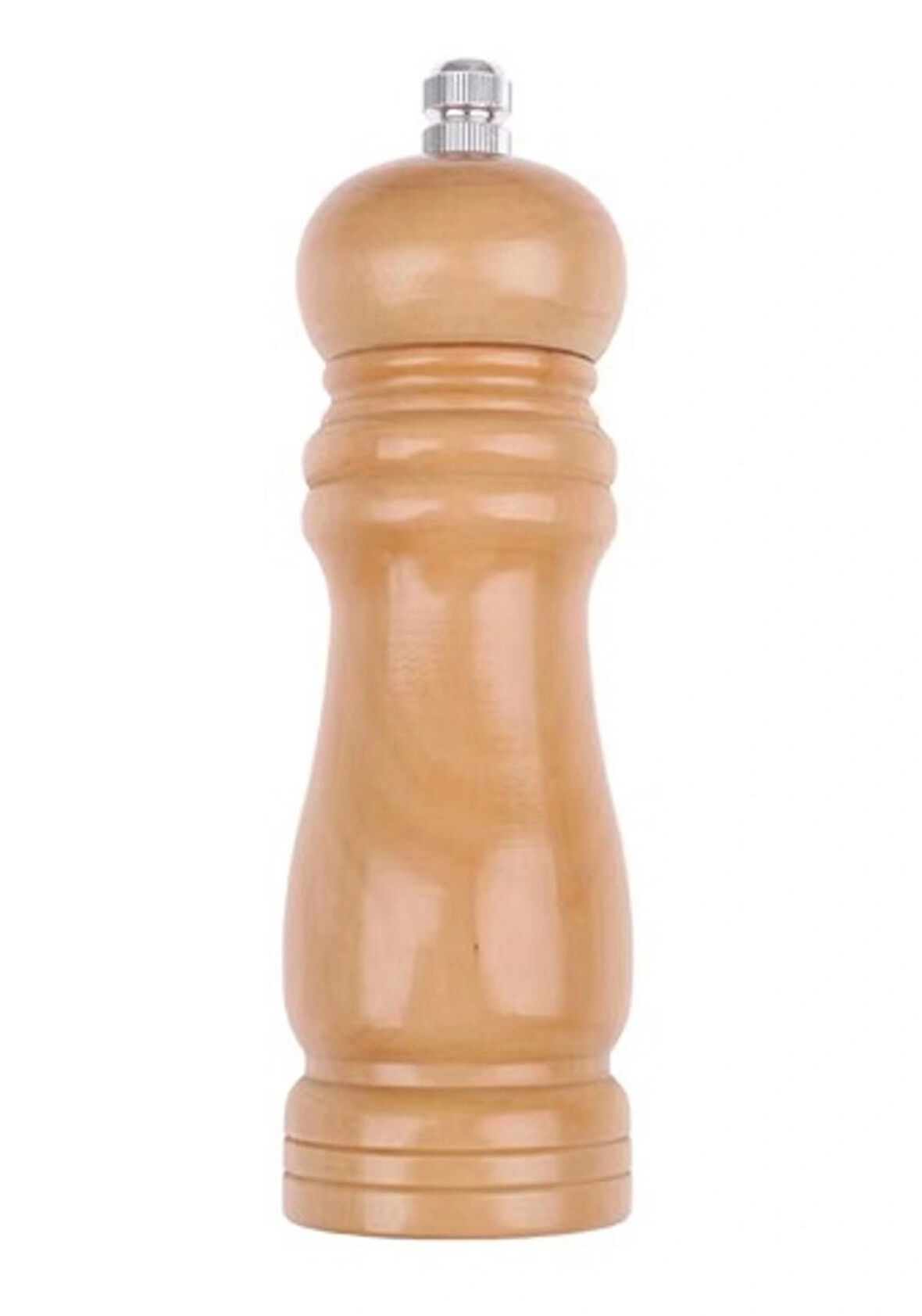 Tuz Değirmeni Baharat Değirmeni Ahşap Manuel çalışır Boy: 15cm*5cm