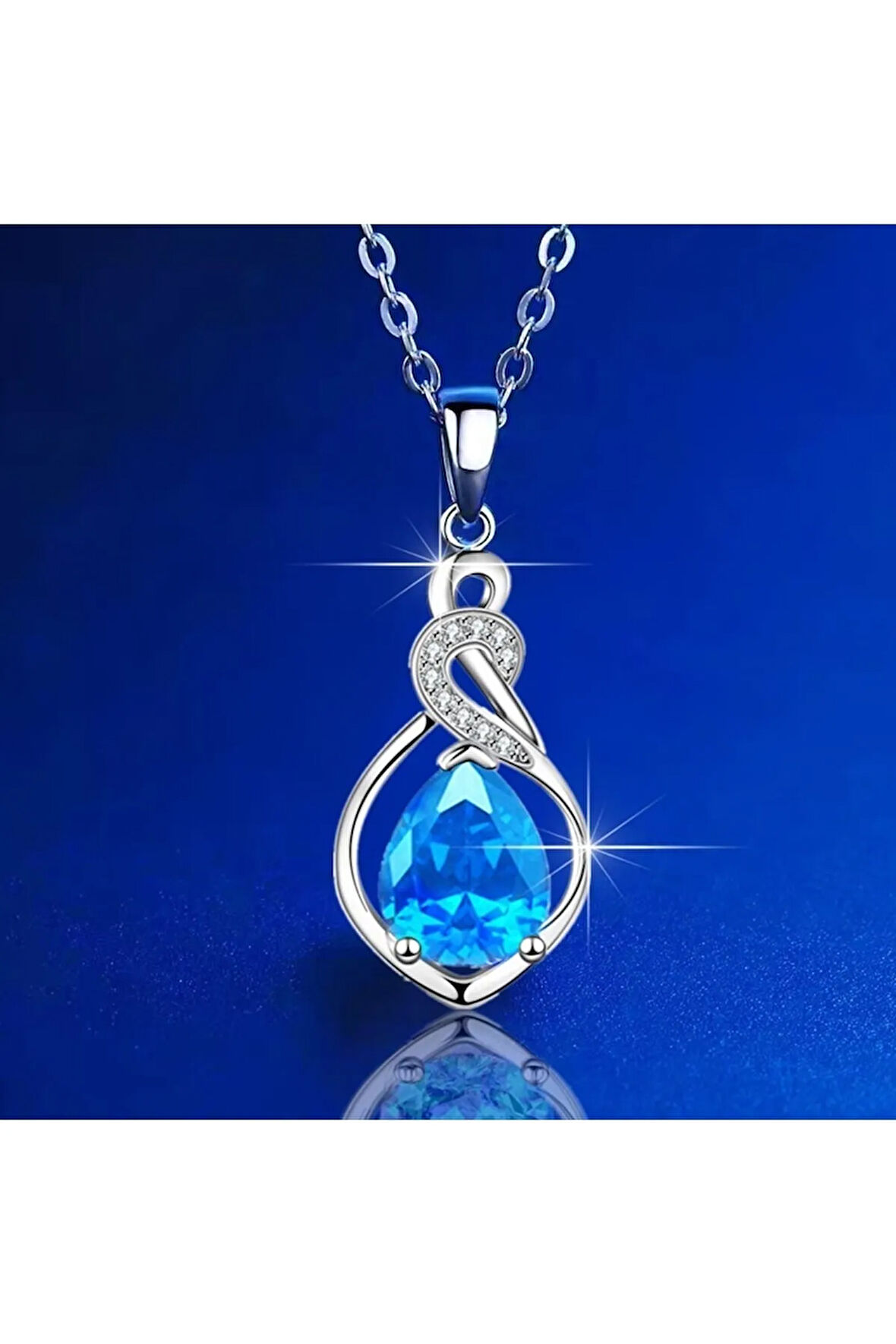Anneye Eşe Sevgiliye Hediye 925 Ayar Gümüş Kadın Kolye