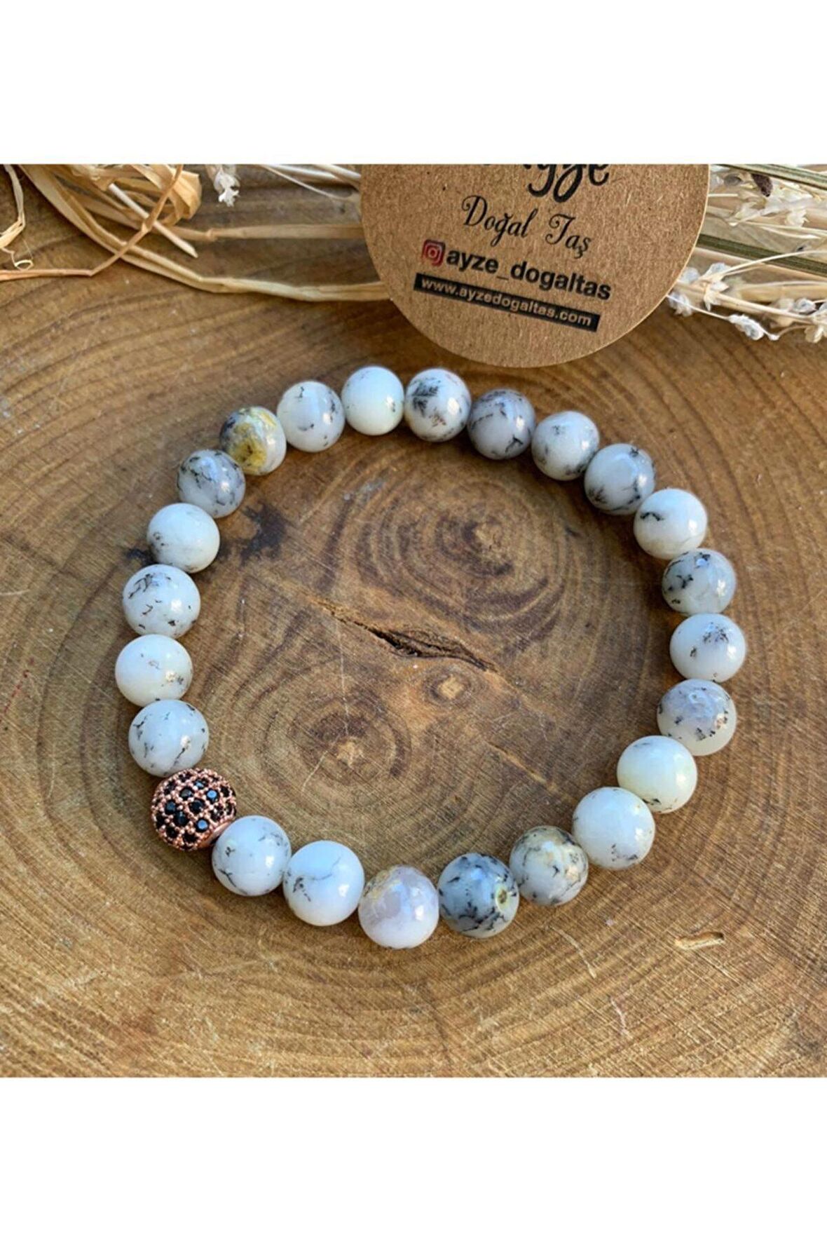 Merlinit(dendiritli Opal) Bileklik