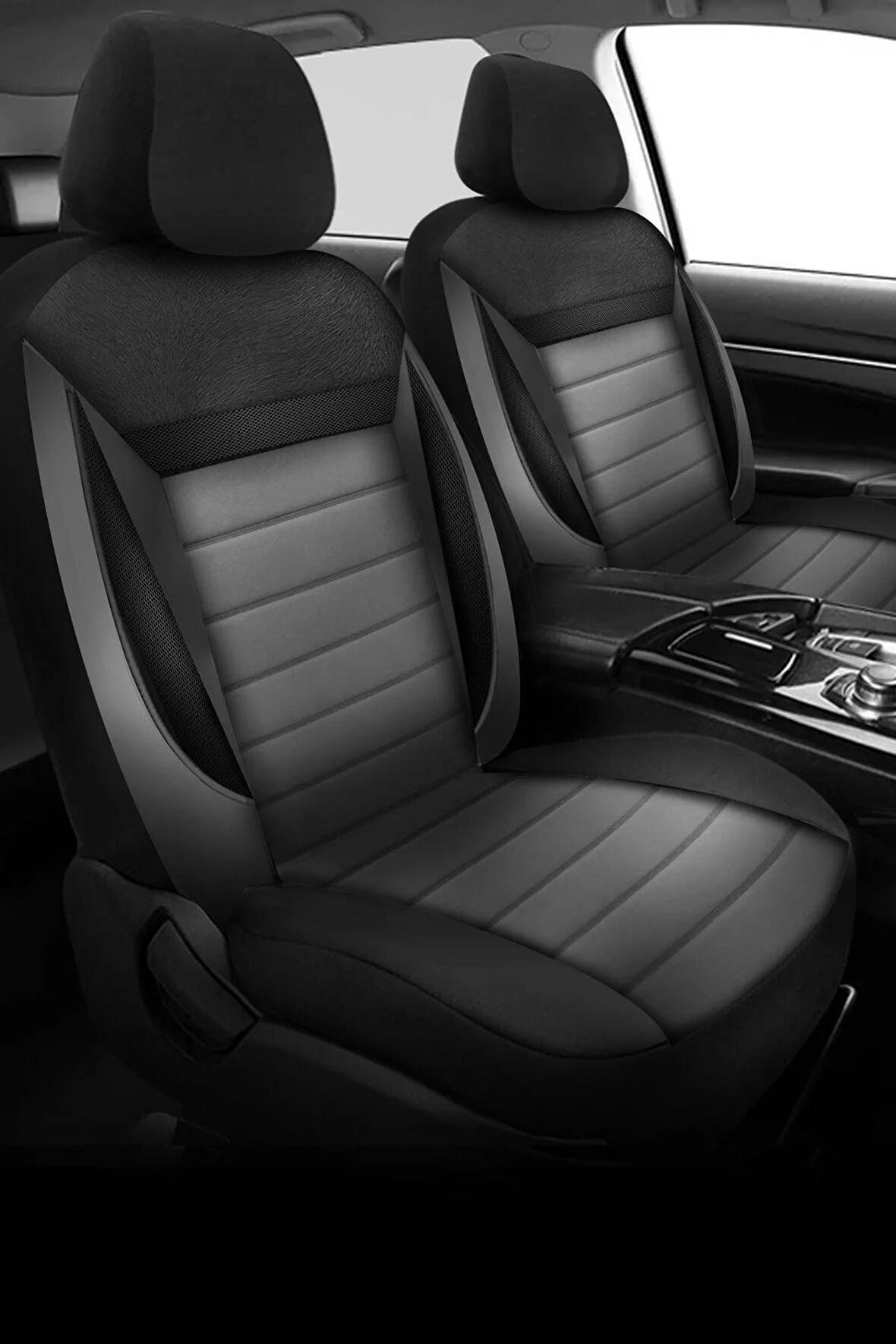 Soft Tay Tüyü 2+1 Ticari Üniversal Oto Koltuk Kılıfı