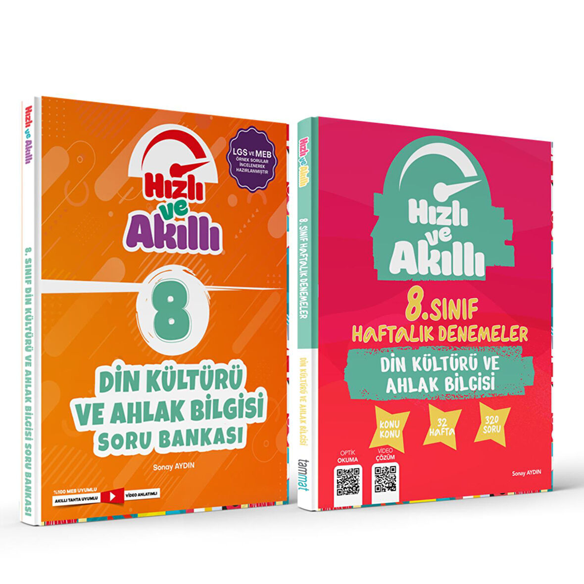 Tammat 8.Sınıf Din Kültürü ve Ahlak Bilgisi Hızlı ve Akıllı Soru Bankası ve Haftalık Deneme Seti 2 Kitap
