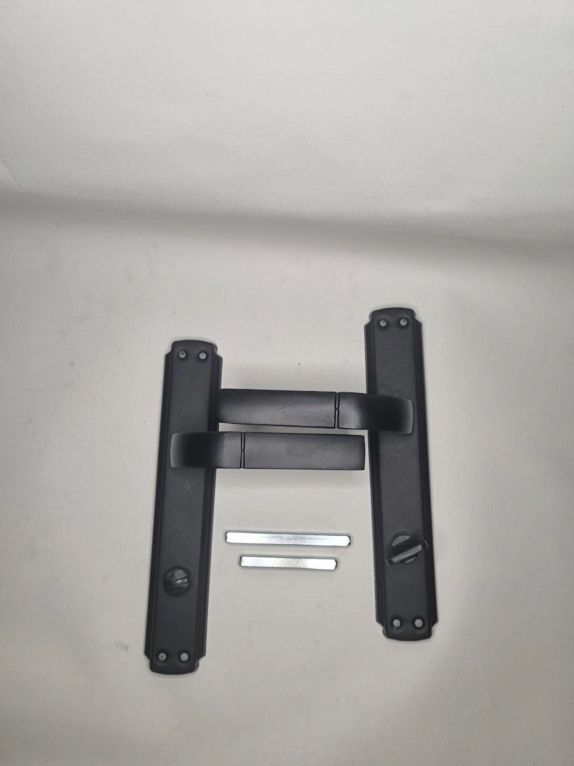 NERGİS KOL AYNALI SİYAH WC KAPI KOLU