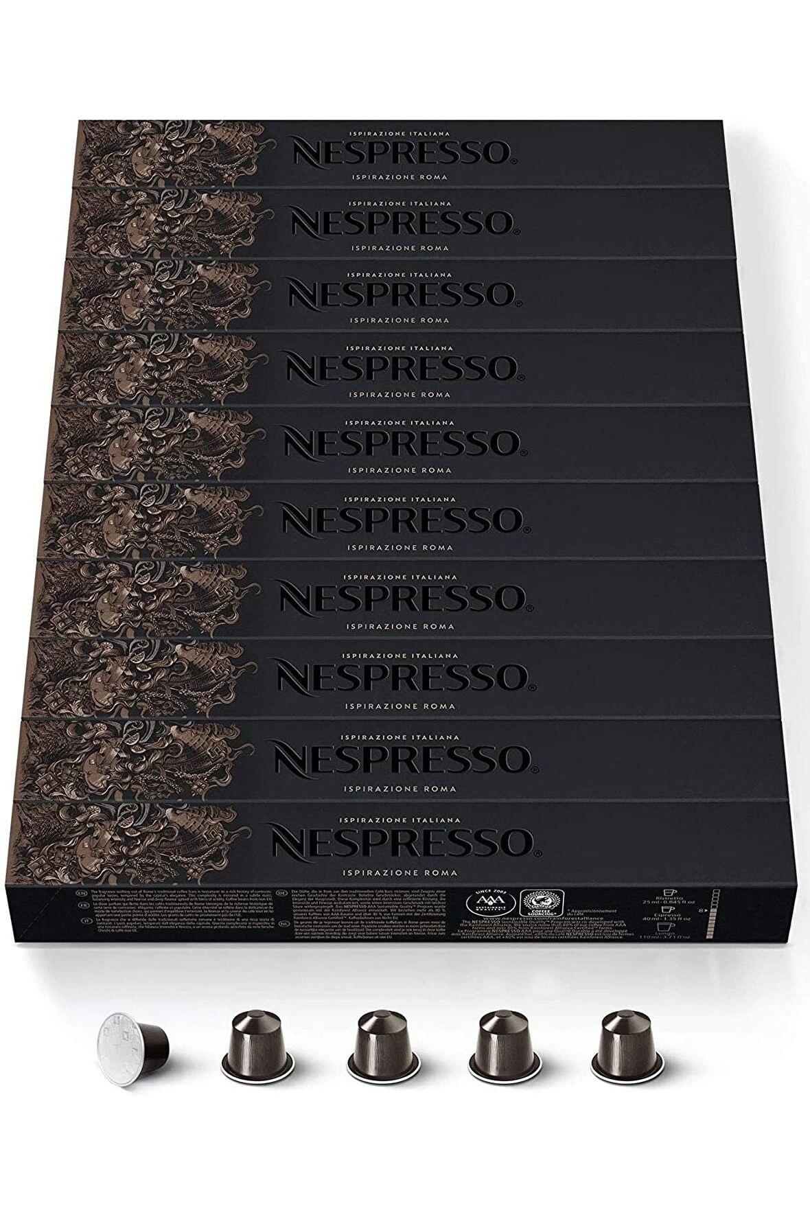 Nespresso Ispirazione Roma 10 Kutu (100 Kapsül)