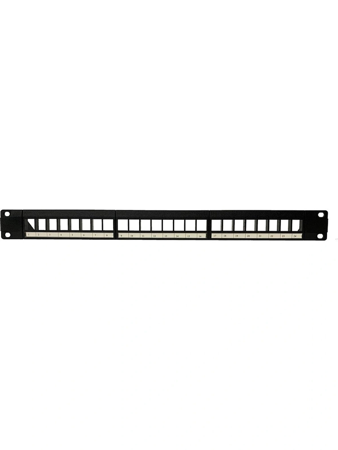  NetDünya 24 Port Cat6 Utp Patch Panel Portlar Sabit 1U Boş Patch Panel