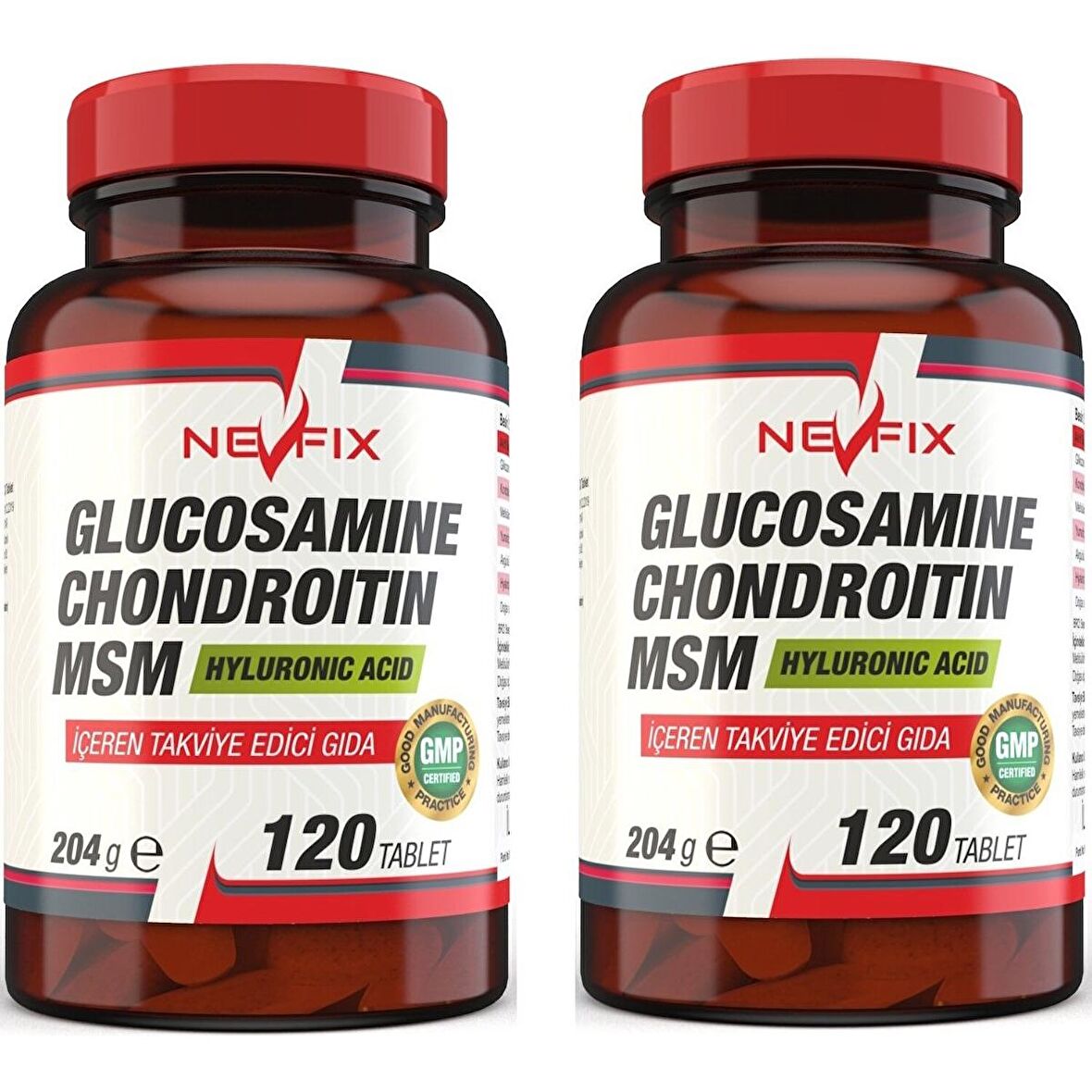 Nevfix Glucosamine Chondroitin Msm (2 Kutu) 120 Tablet