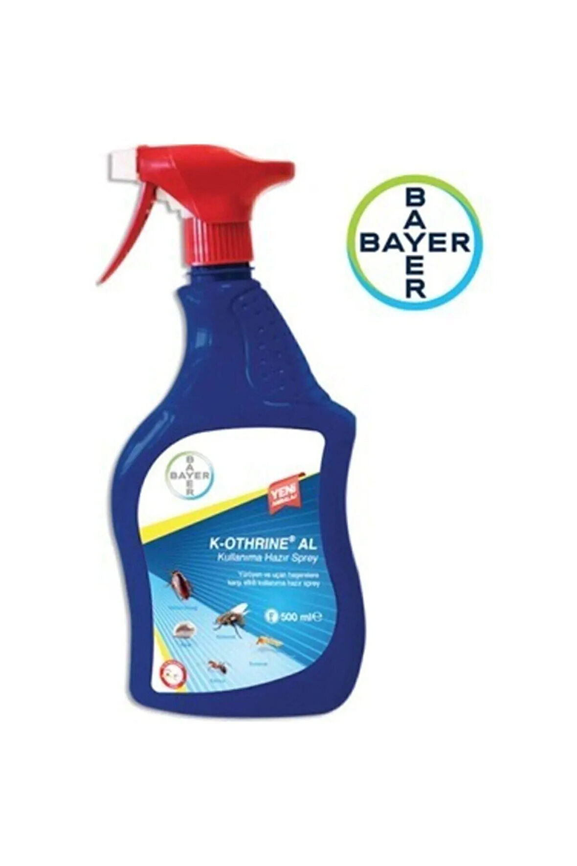 K-othrine Spray Ul 500ml Kullanıma Hazır Spray K-othrine 500 ml Hasere Ilaci Skt: 09/25