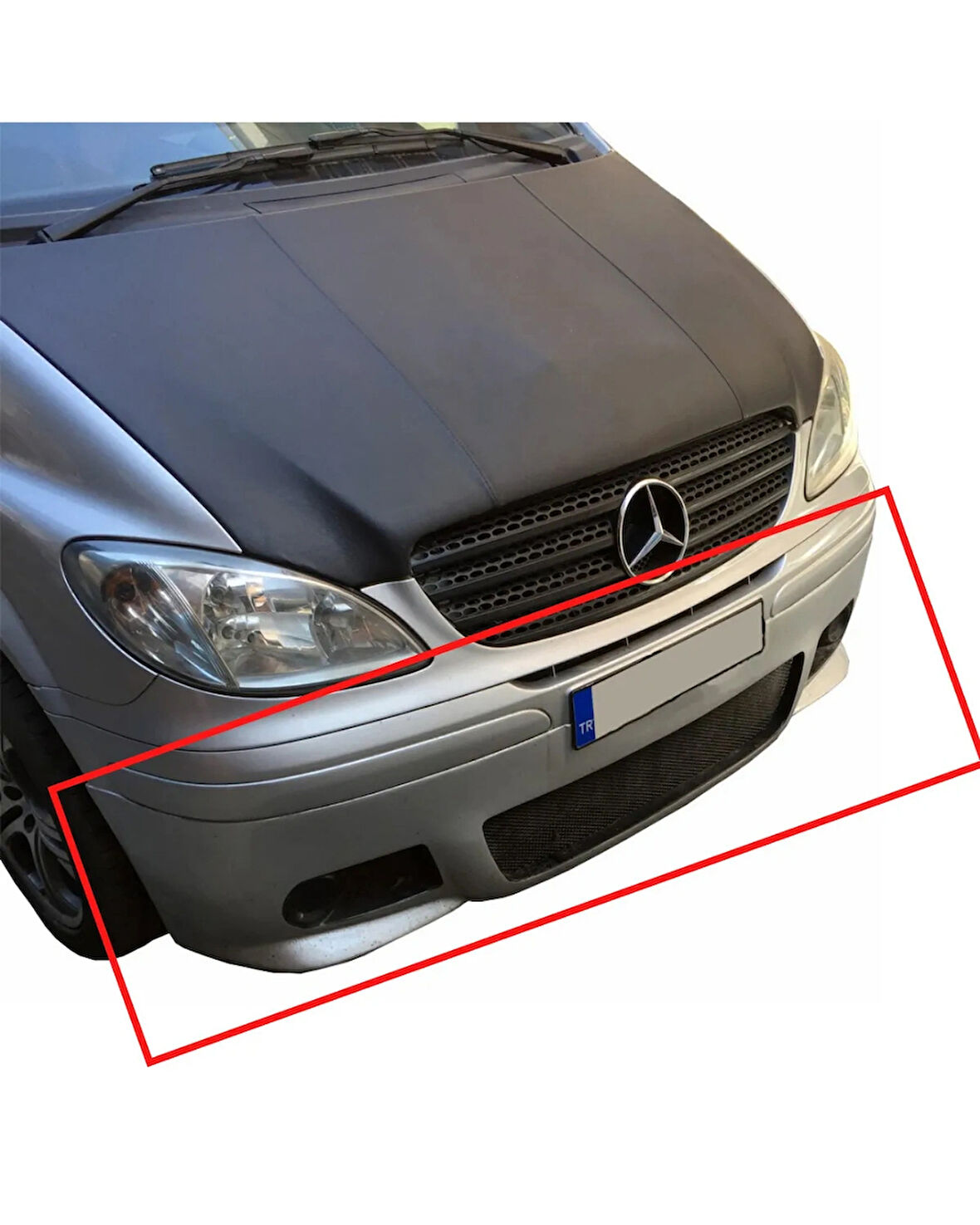 VİTO 2004-2010 ÖN TAMPON GİYDİRME (( BOYASIZ ))