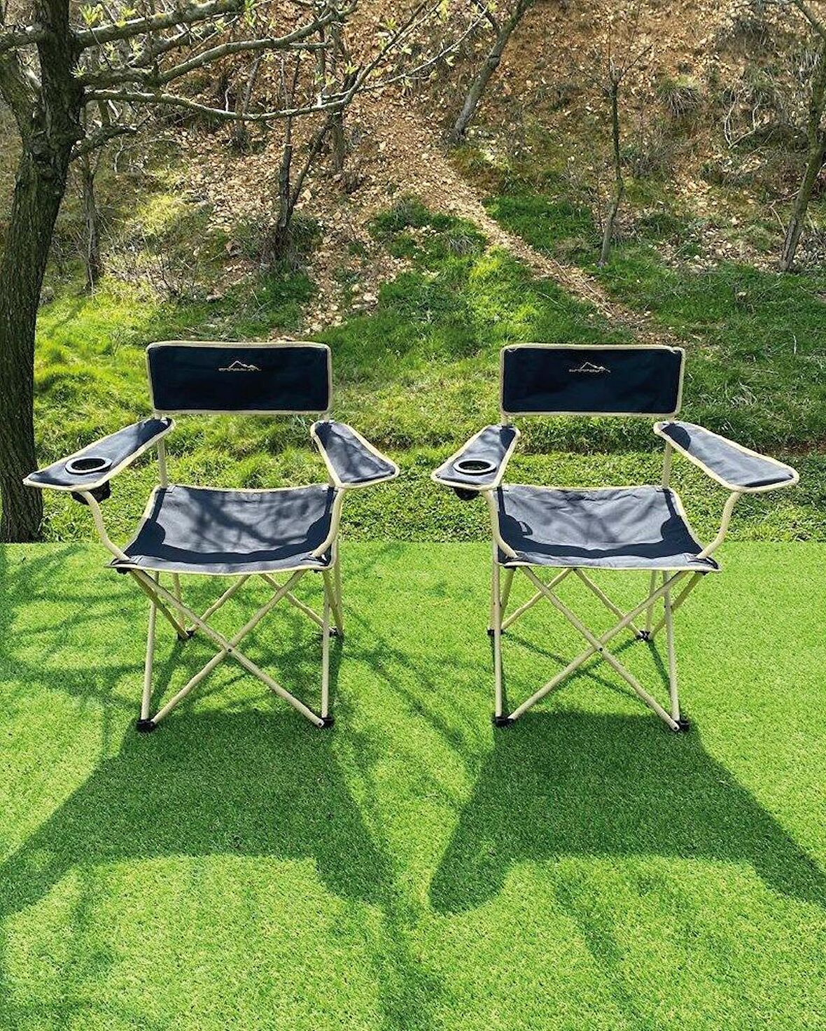 CAMPOUT 2'Lİ MOGAN SANDALYE SET