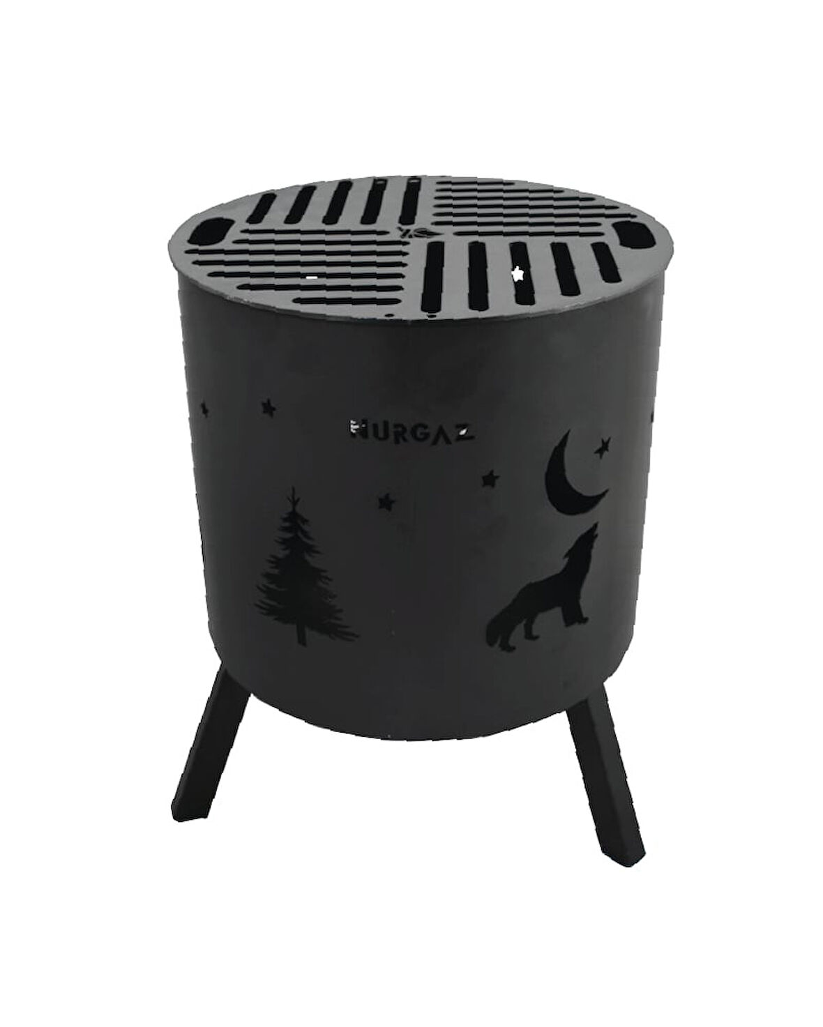 NURGAZ ORMAN ŞÖMİNESİ IZGARALI