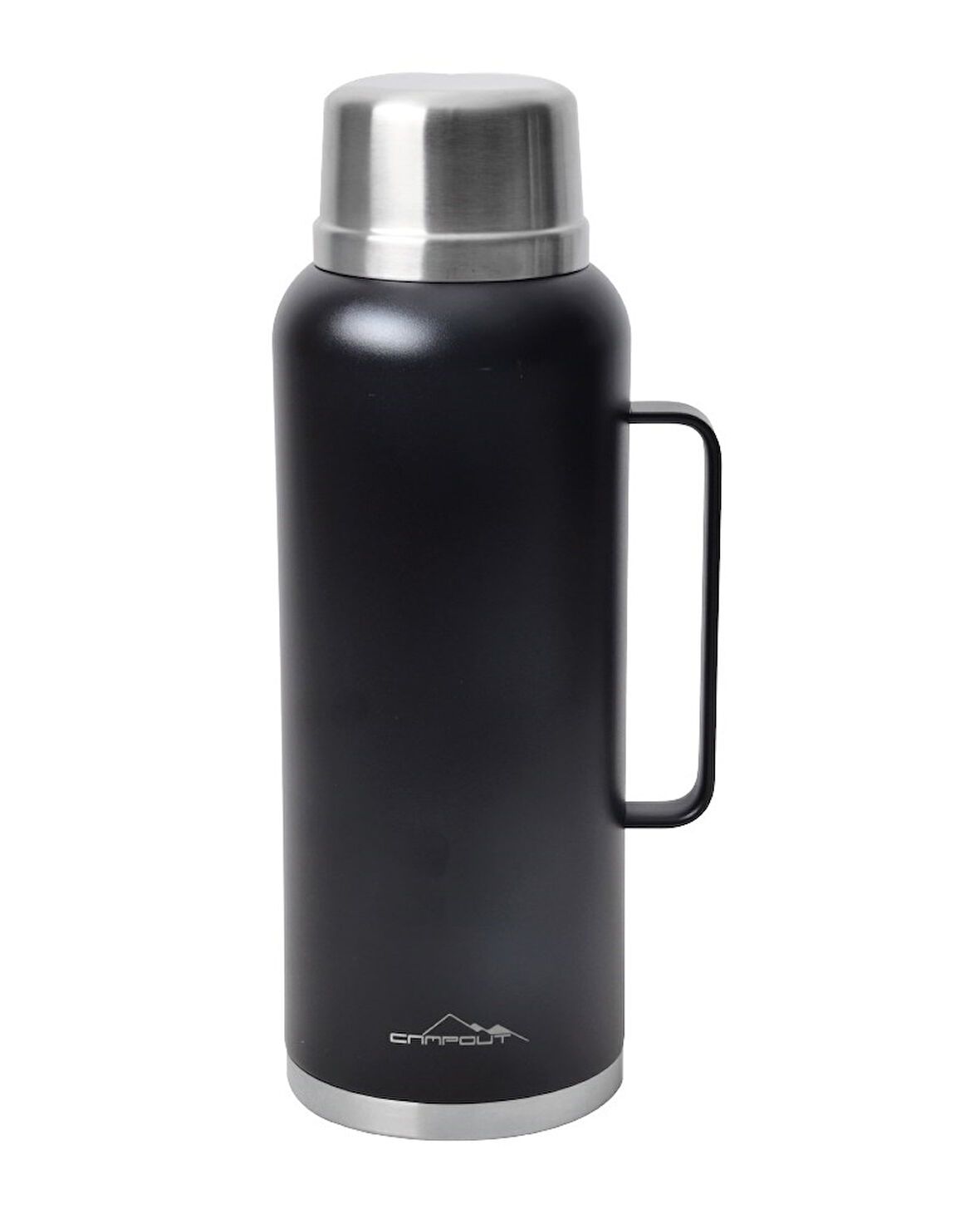 Nurgaz Campout Çift Katmanlı Termos 2600 ML Siyah
