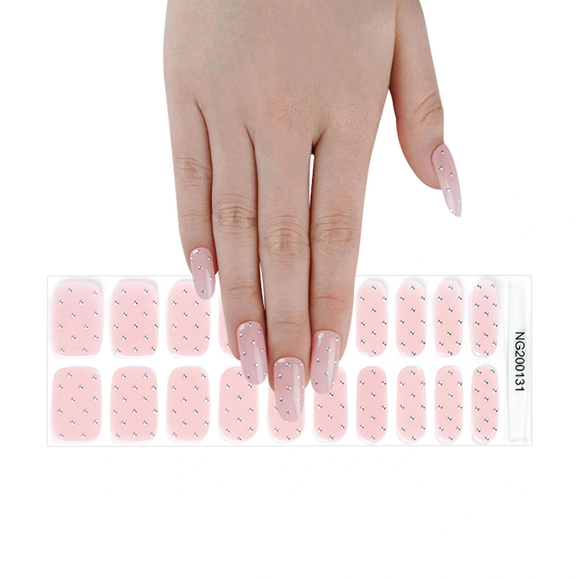 Pink Diamond 3d Jel Tırnak 20 adet (2 Kullanım)