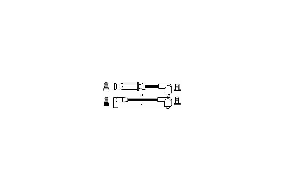 NGK 8267 Buji Kablosu Rover 220Turbo 92-99 Rc-Rv302 GHT272