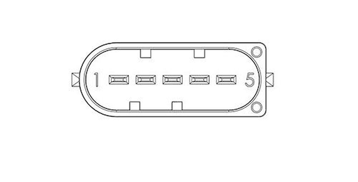 NGK 93343 Hava Akış Metre (OM668 Motor No 30210111-) A-Serisi W168 01-04 Vaneo 414 02-04 A0041537328