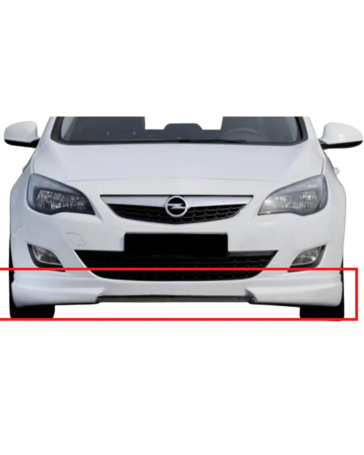  OPEL ASTRA J MAKYAJSIZ KASA 2011-2013 ÖN TAMPON EKİ (( BOYASIZ ))