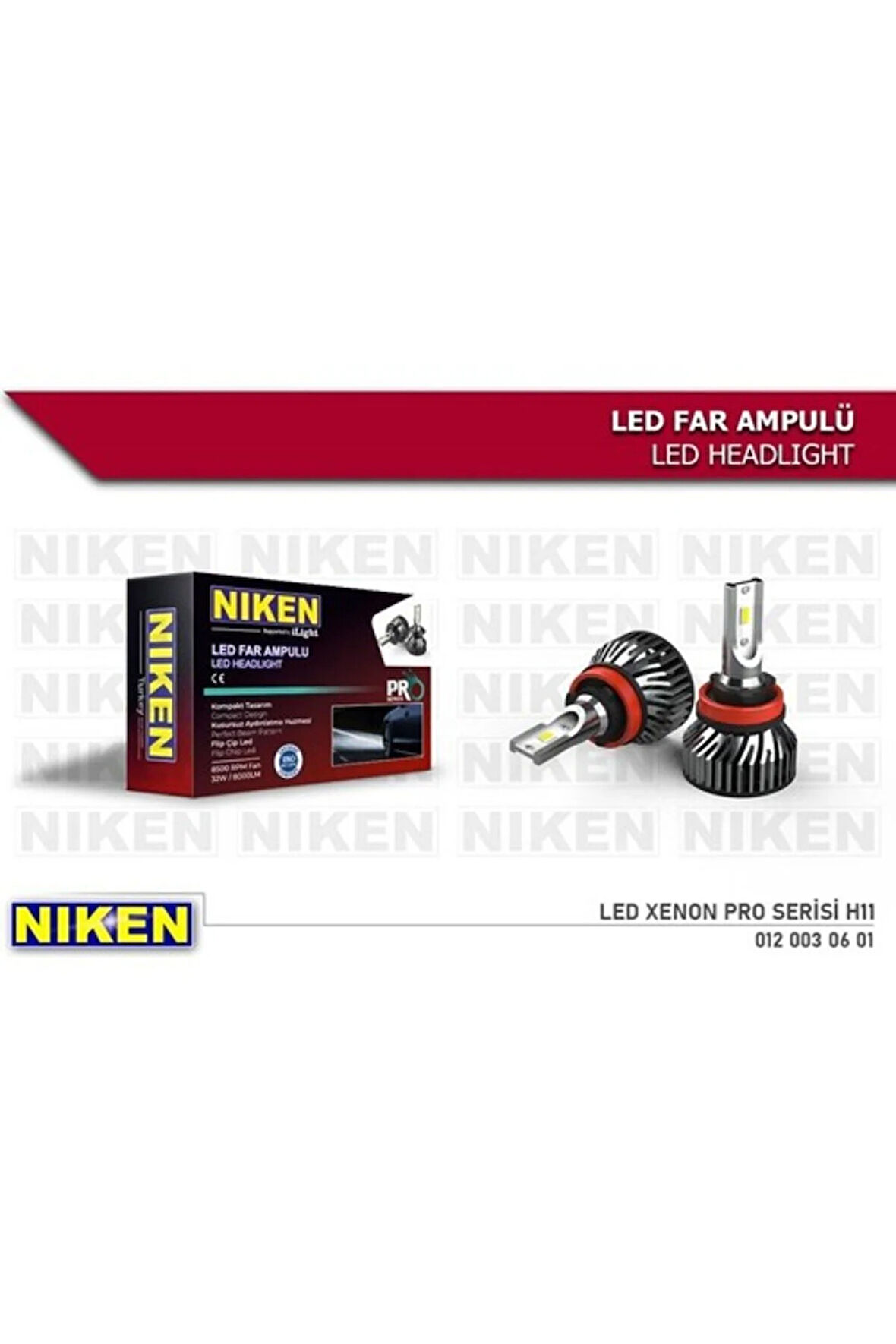 Ampül LED Xenon Pro Serısı H11