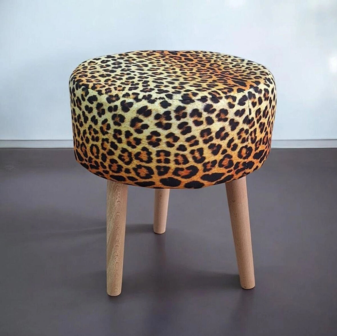 NİSHA PUF BENCH TABURE Makyaj Aynası Pufu