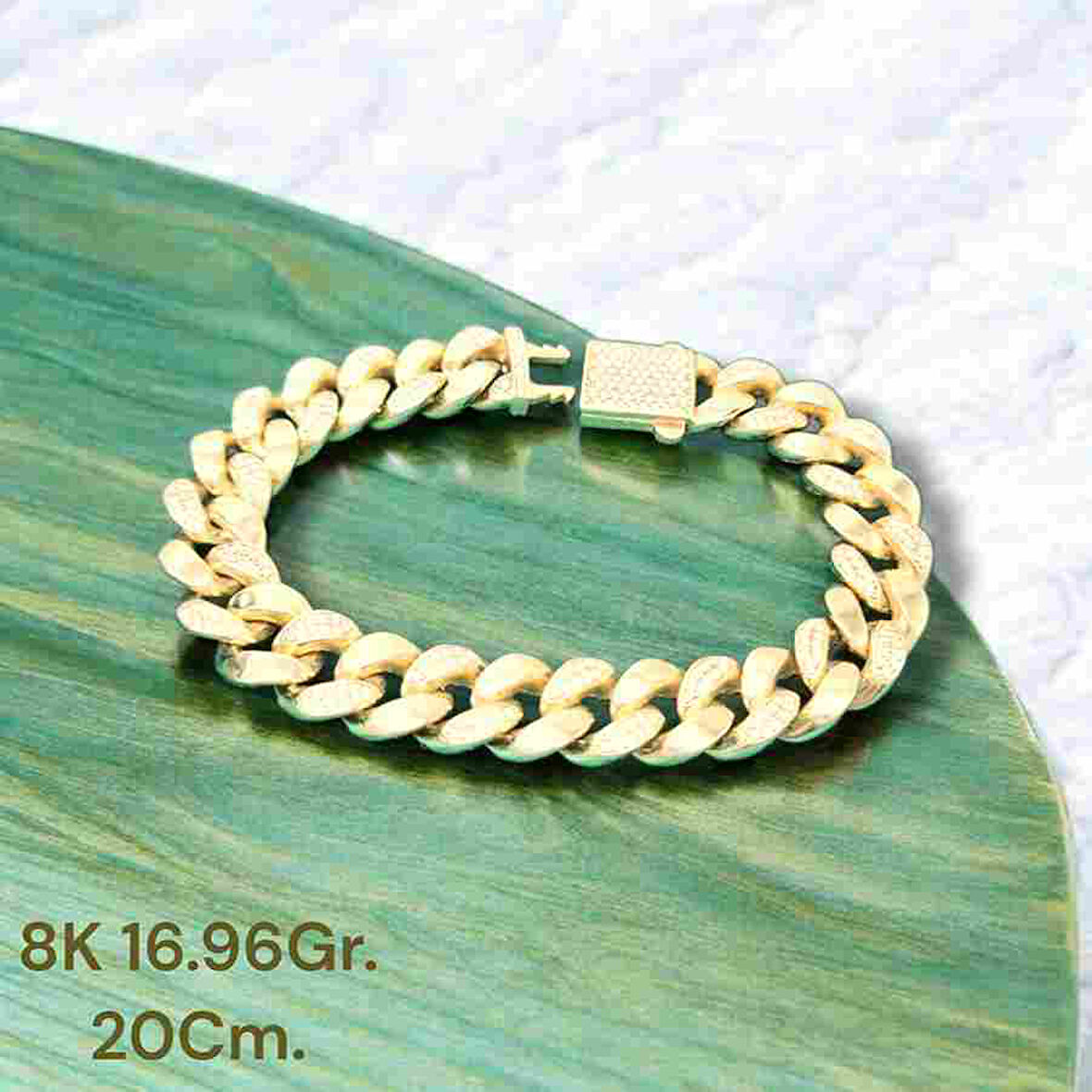 8AYAR 16.96GRAM ALTIN GURMET BİLEKLİK