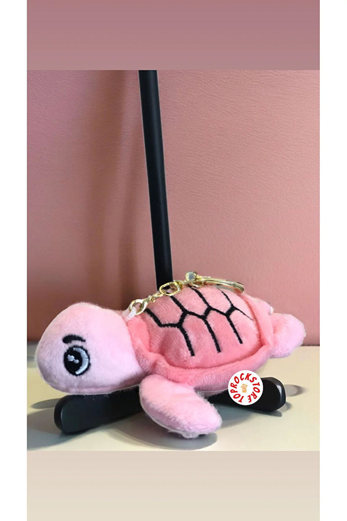 Sevimli Caretta Kaplumbağa Peluş Oyuncak Desenli Anahtarlık Hediyelik Uyku Arkadaşı 11 CM