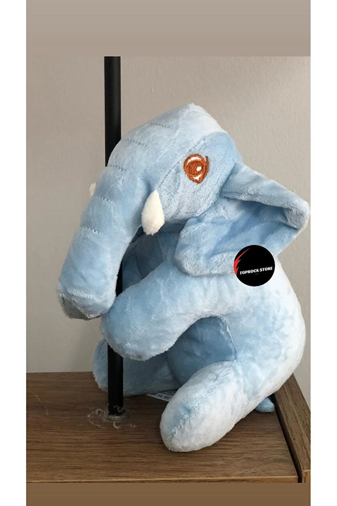 Sevimli Fil Peluş Oyuncak Uyku Arkadaşı Hediyelik Paluş 20 Cm