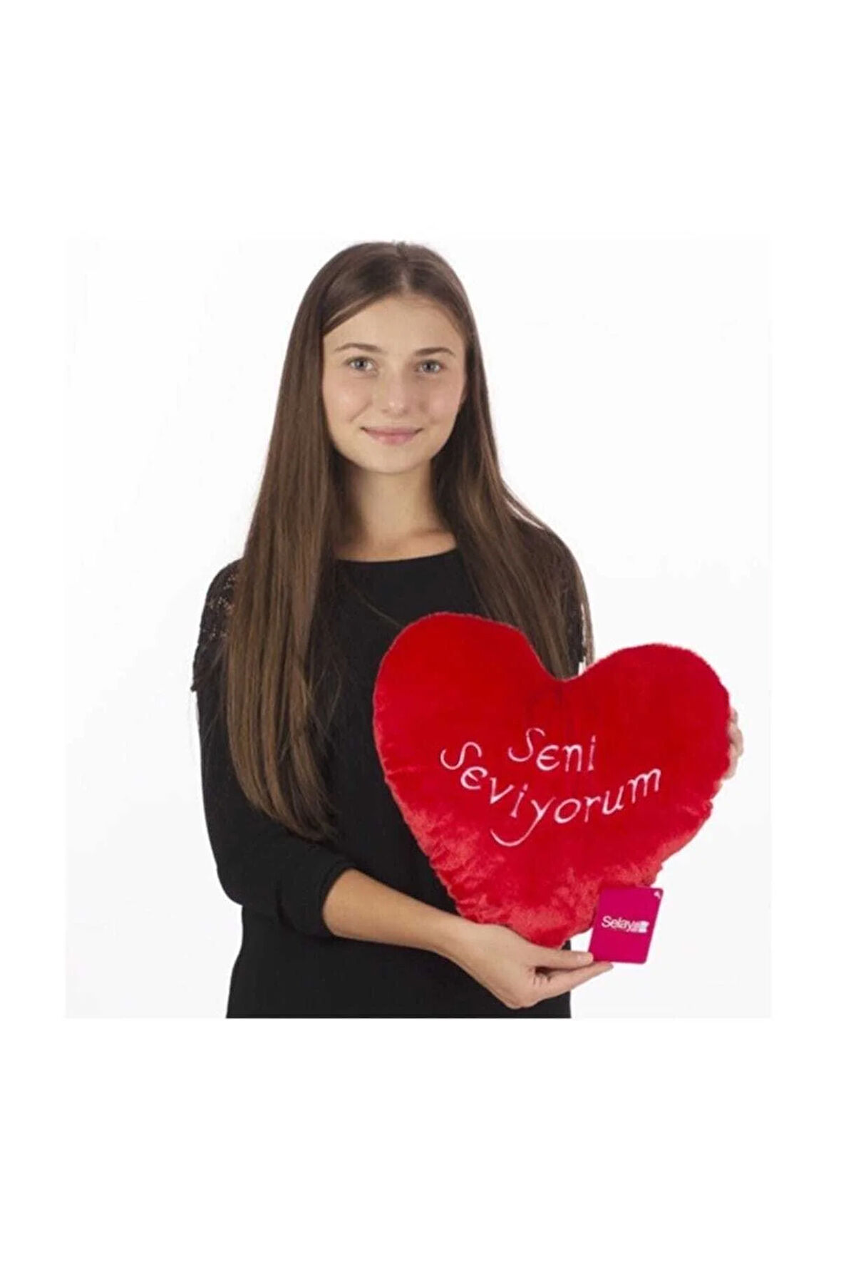 Sevgiliye Kalp Yastık 40 Cm
