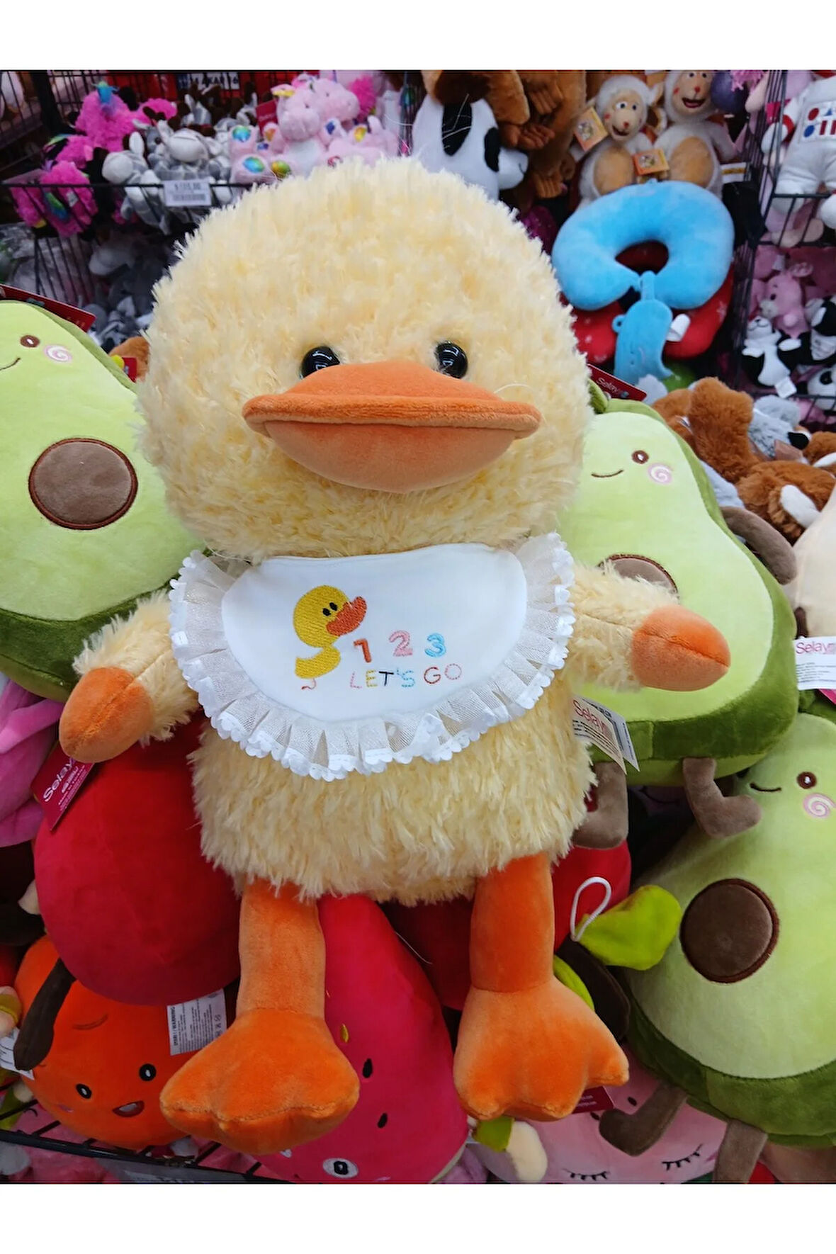 Ördek oturan önlük lü