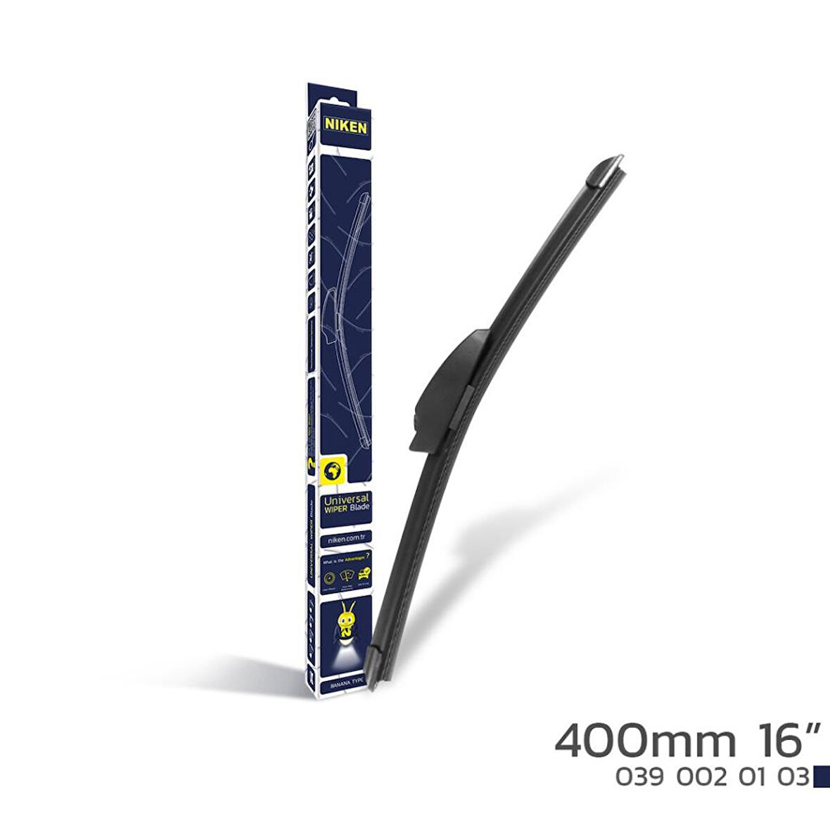 Niken 400Mm Universal Banana Tip Silecek